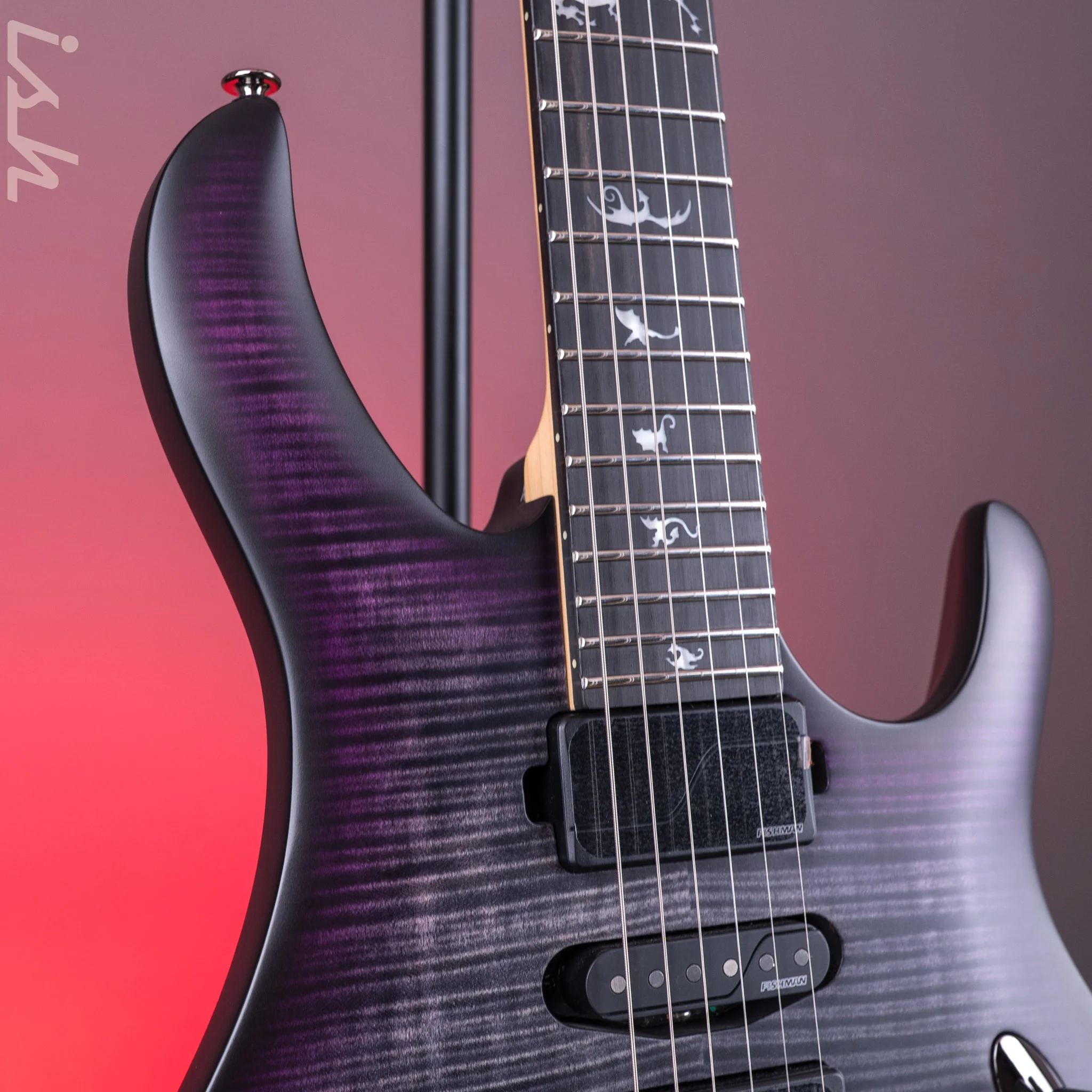 PRS SE Chleo Charcoal Purple Burst - Image 4