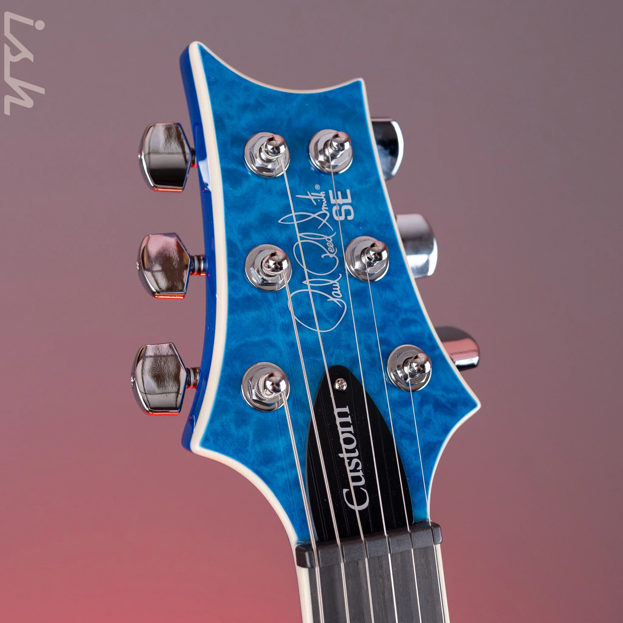 PRS SE Custom 24-08 Electric Guitar Quilt Lake Blue *2025 Release!* Demo - Image 8