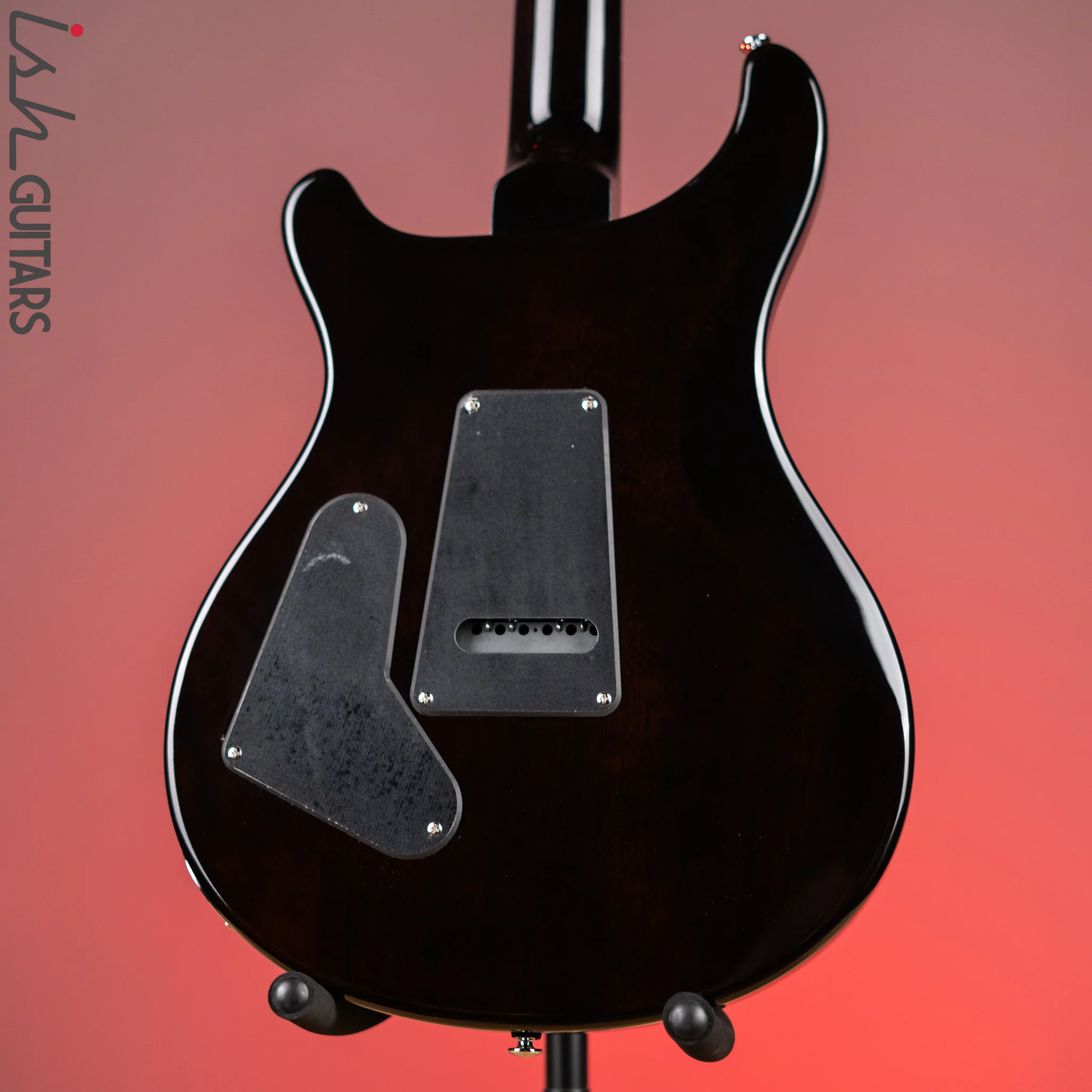 PRS SE Custom 24 Electric Guitar Black Gold - Image 8