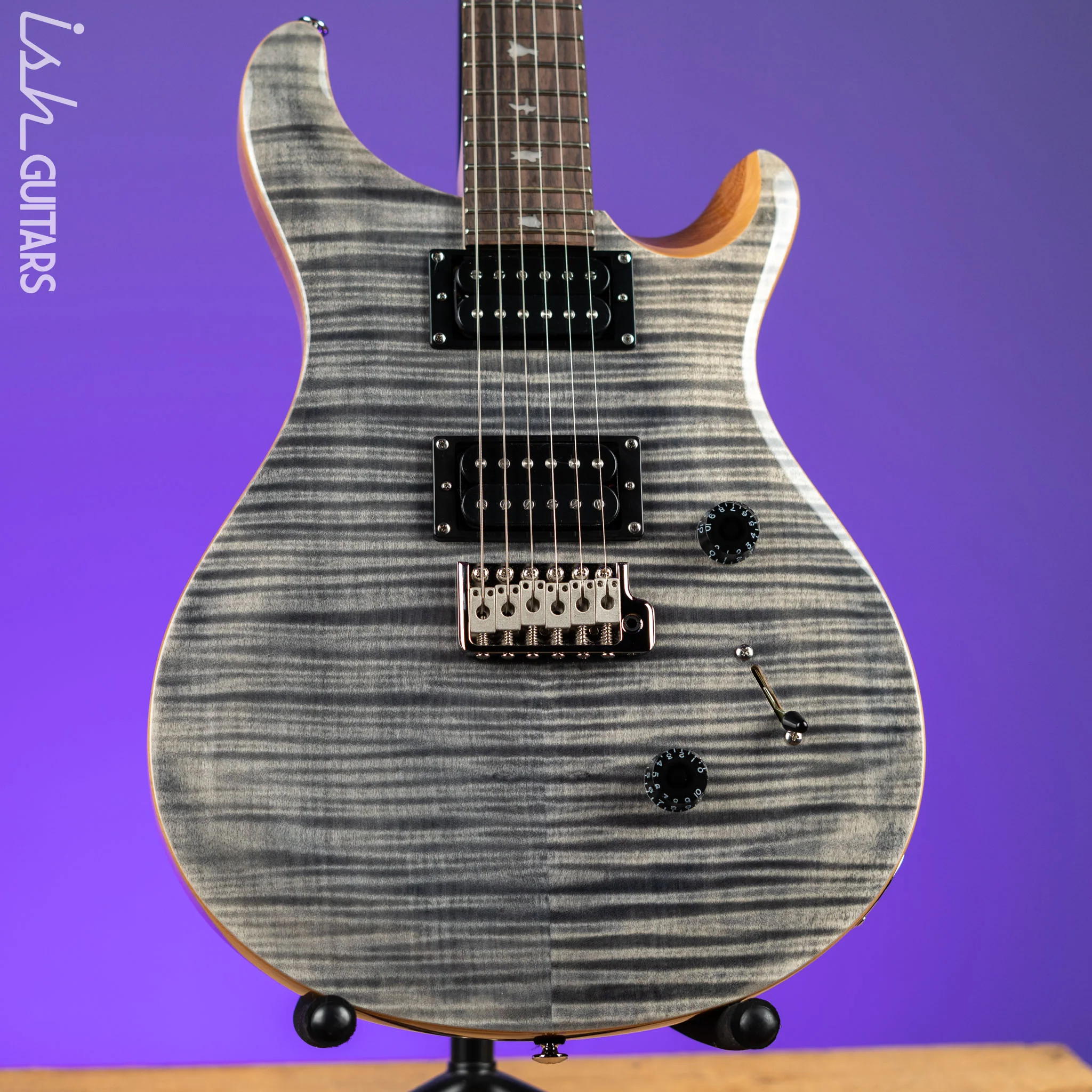 PRS SE Custom 24 Electric Guitar Charcoal