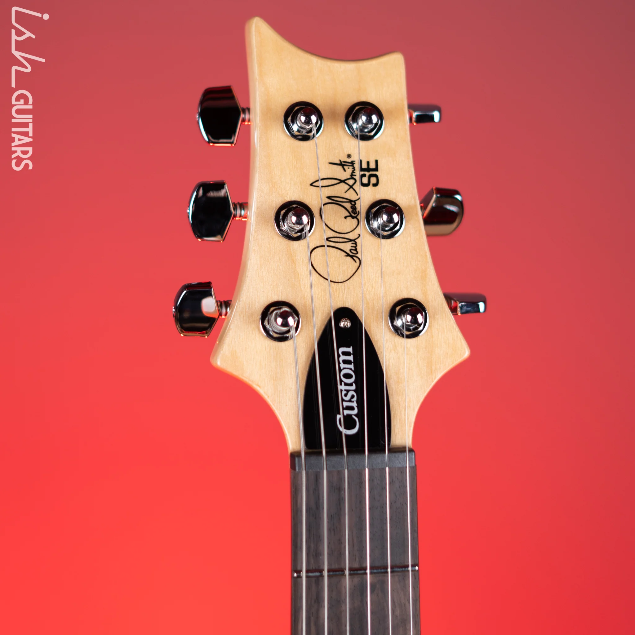 PRS SE Custom 24 Electric Guitar Faded Blue Burst - Image 5