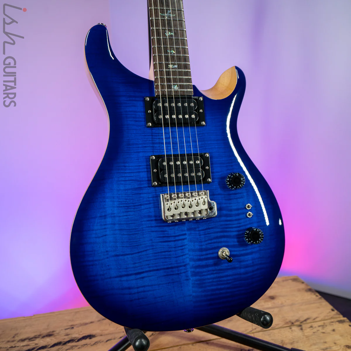 PRS SE 35th Anniversary Custom 24 Faded Blue Burst