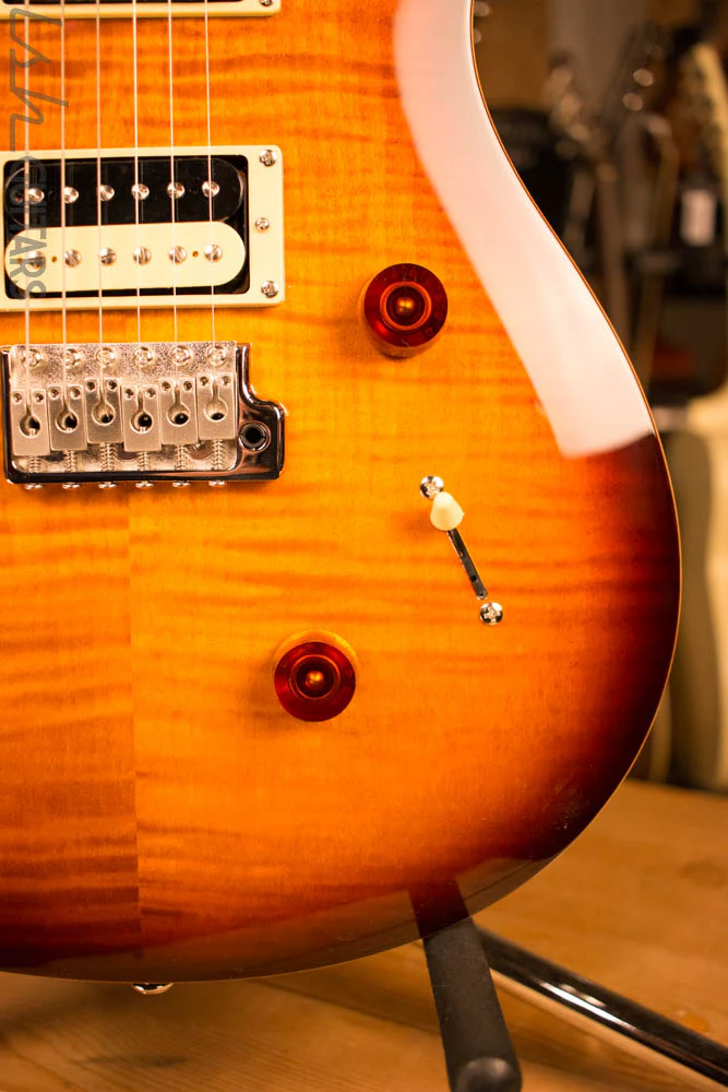 2018 PRS SE Custom 24 Tobacco Sunburst - Image 4