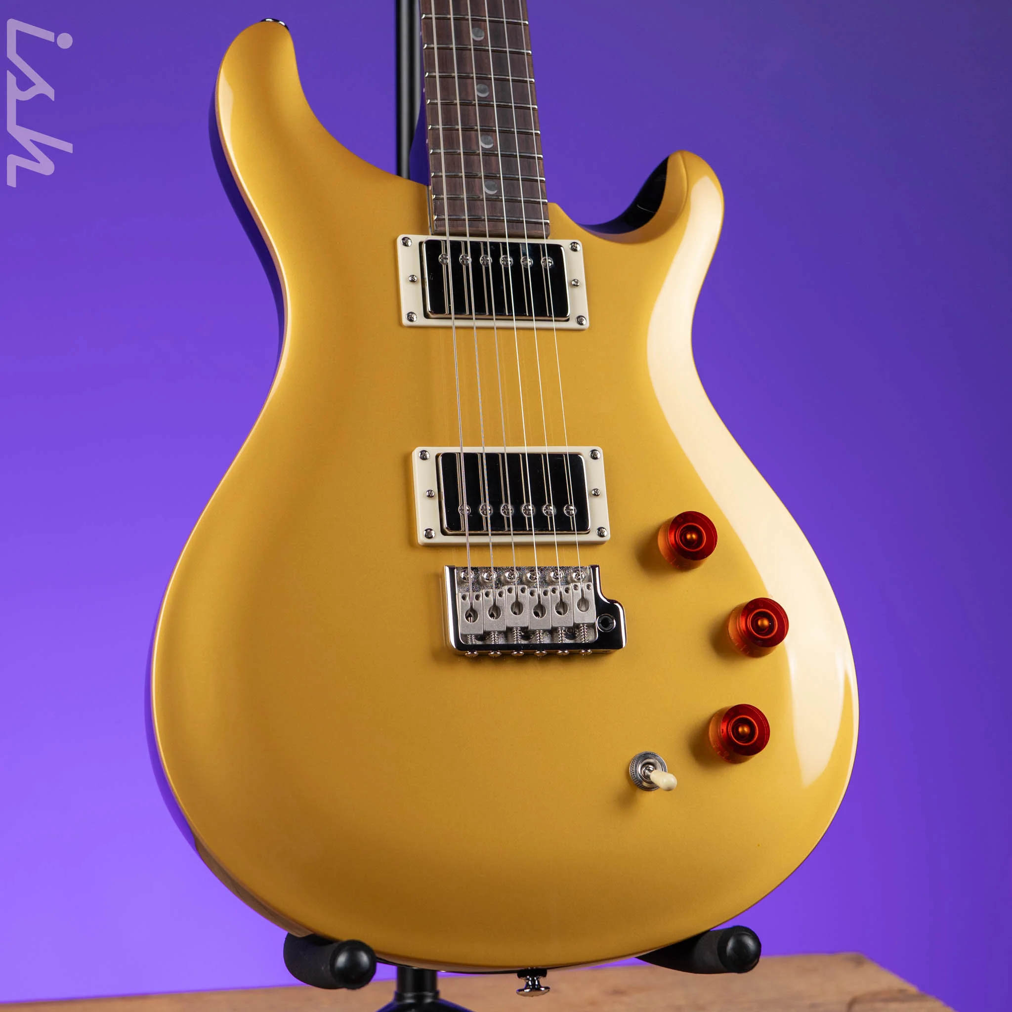 PRS SE DGT David Grissom Electric Guitar Gold Top