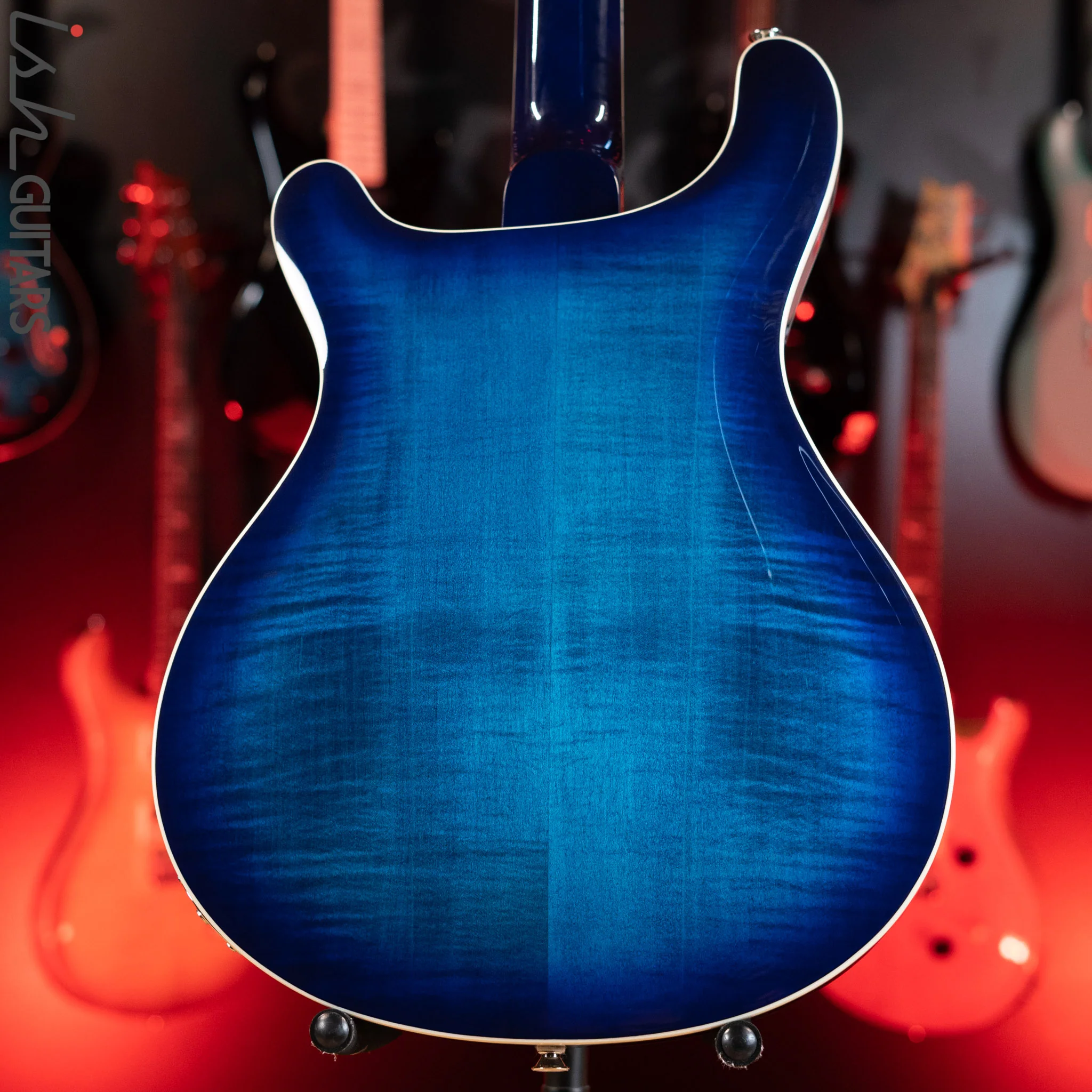 PRS SE Hollowbody II Faded Blue Burst - Image 7