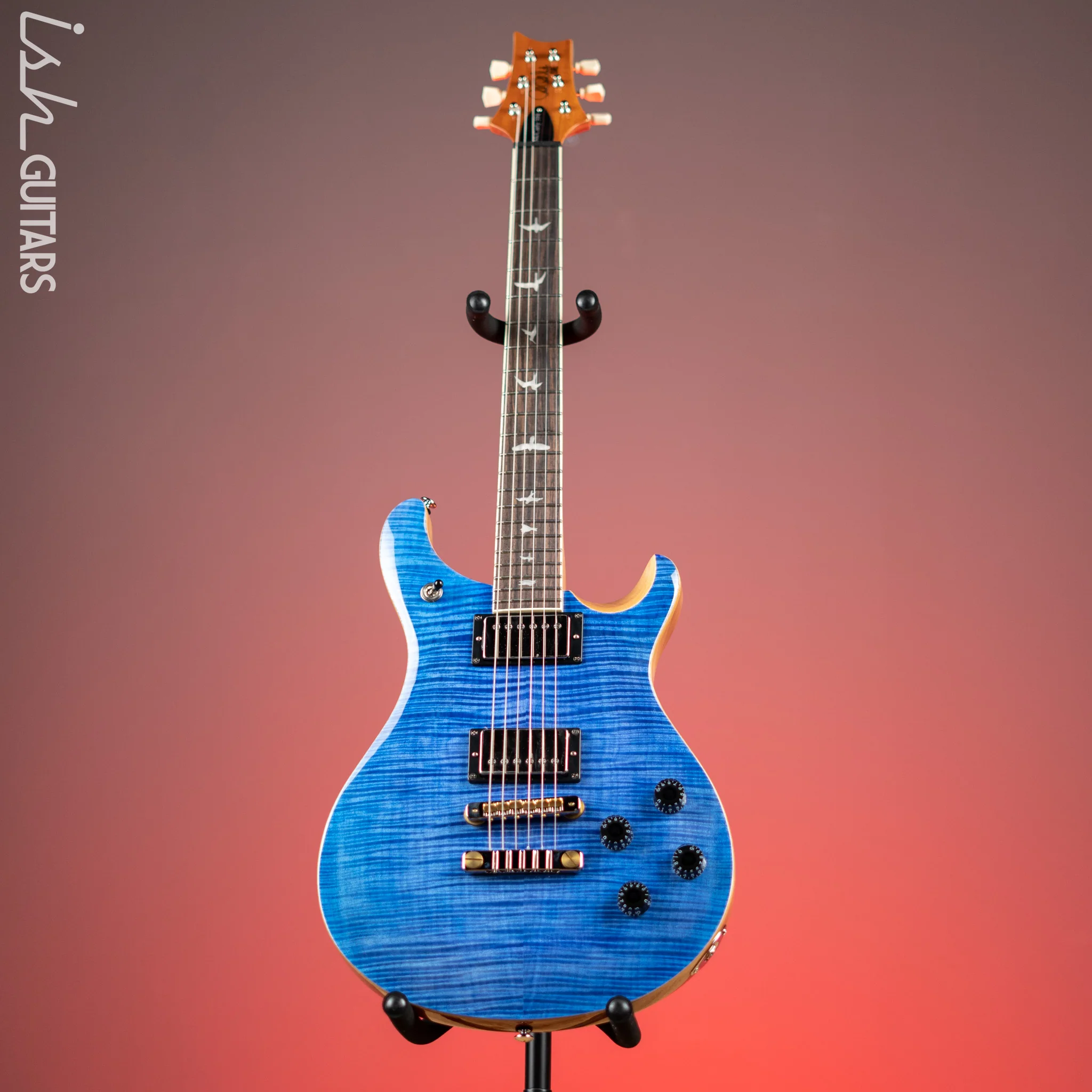 PRS SE McCarty 594 Electric Guitar Faded Blue - Image 2