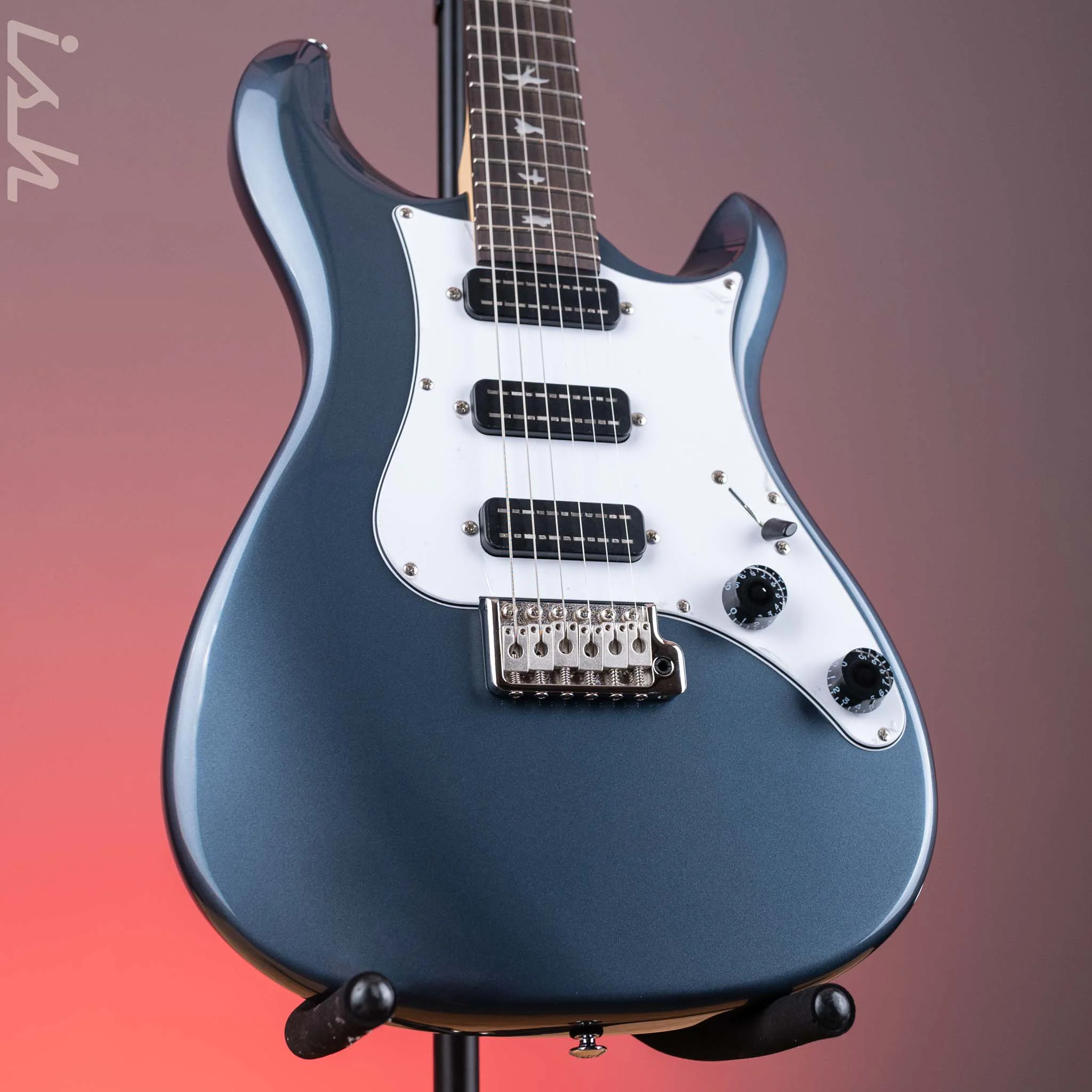 PRS SE NF3 Electric Guitar Gun Metal Grey Rosewood Fretboard