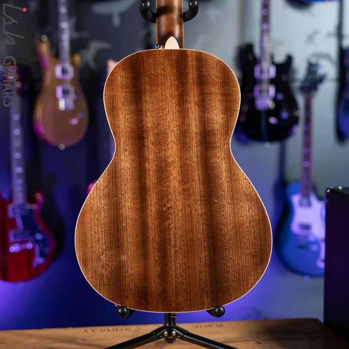2021 PRS SE P20E Parlor Acoustic Guitar Black Top - Image 7