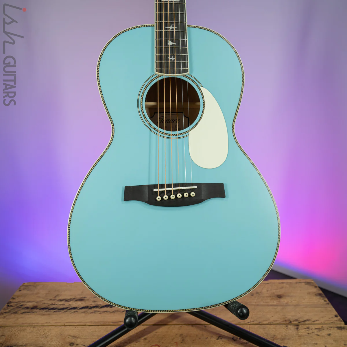 PRS SE P20E Parlor Acoustic Electric Powder Blue
