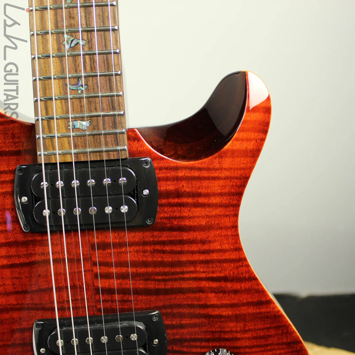 PRS SE Paul's Guitar Fire Red - Image 3