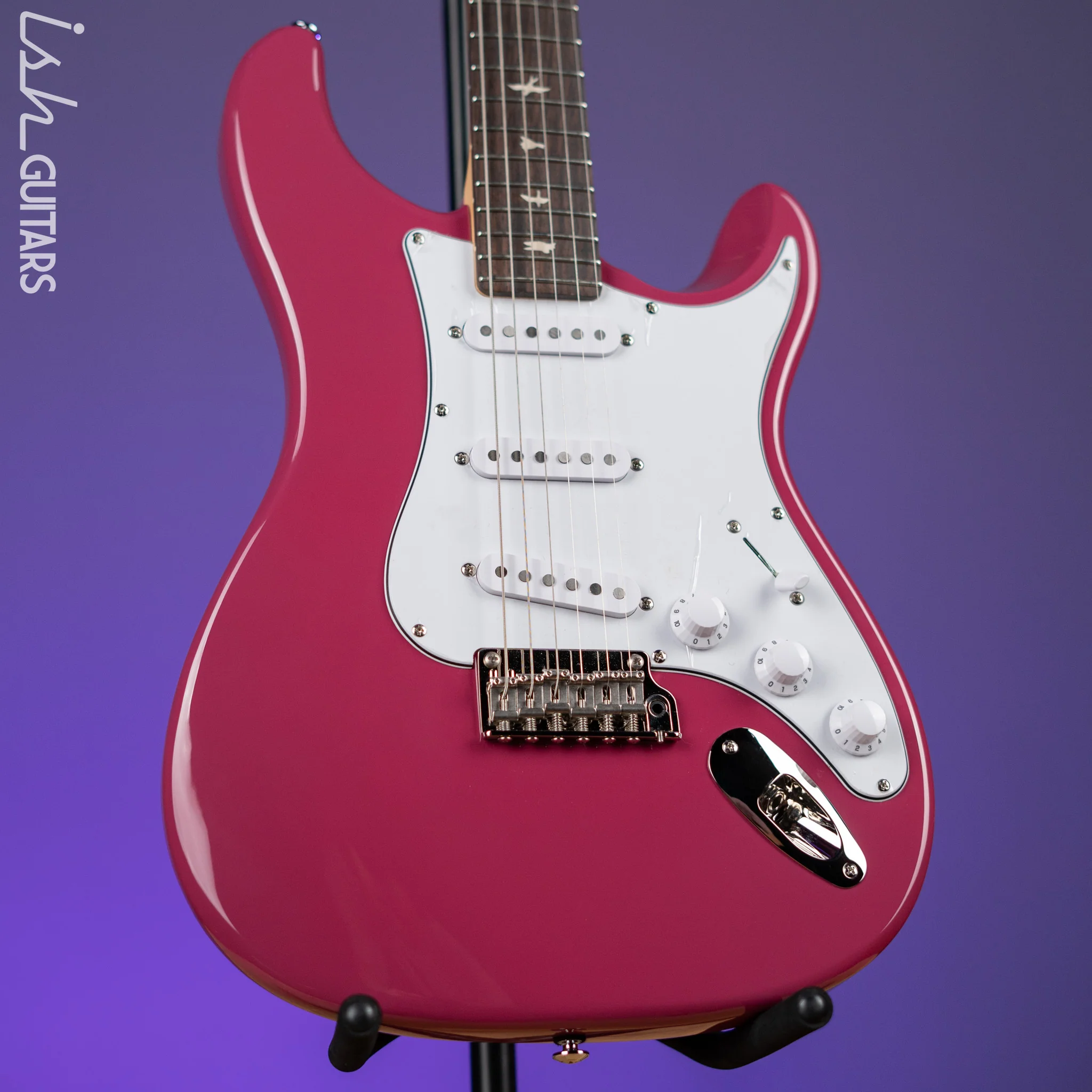 PRS SE Silver Sky Dragon Fruit Demo