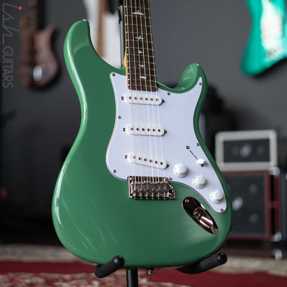 PRS SE Silver Sky Ever Green Demo
