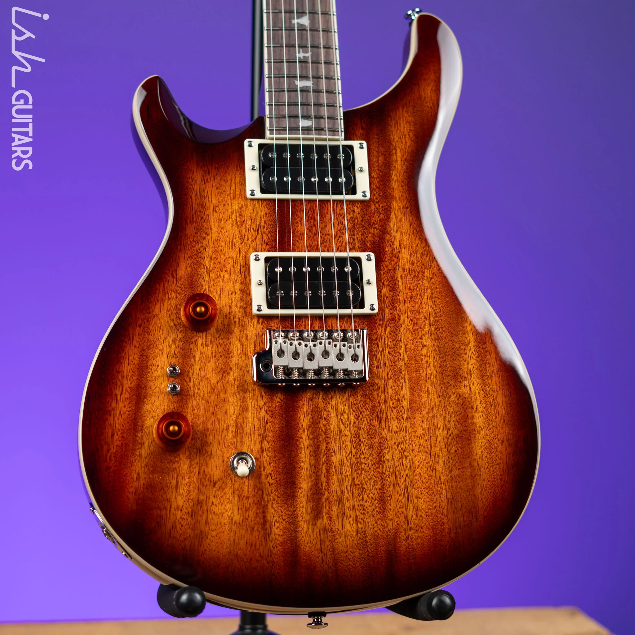 PRS SE Standard 24-08 Left Handed Electric Guitar Tobacco Sunburst