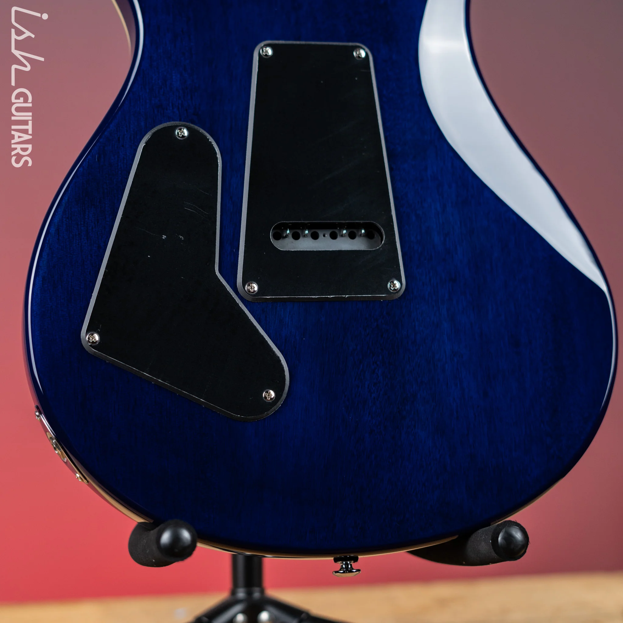 PRS SE Standard 24 Electric Guitar Translucent Blue - Image 9