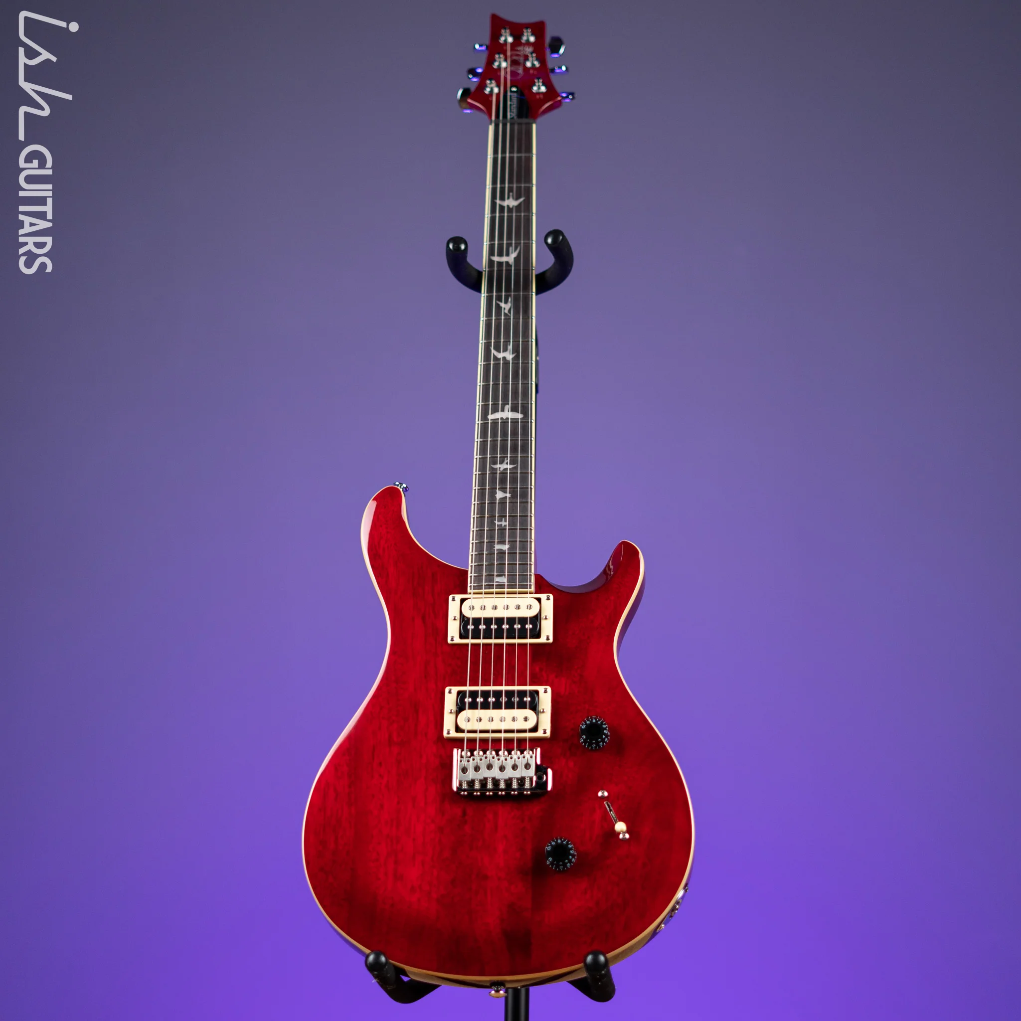 PRS SE Standard 24 Electric Guitar Vintage Cherry - Image 2