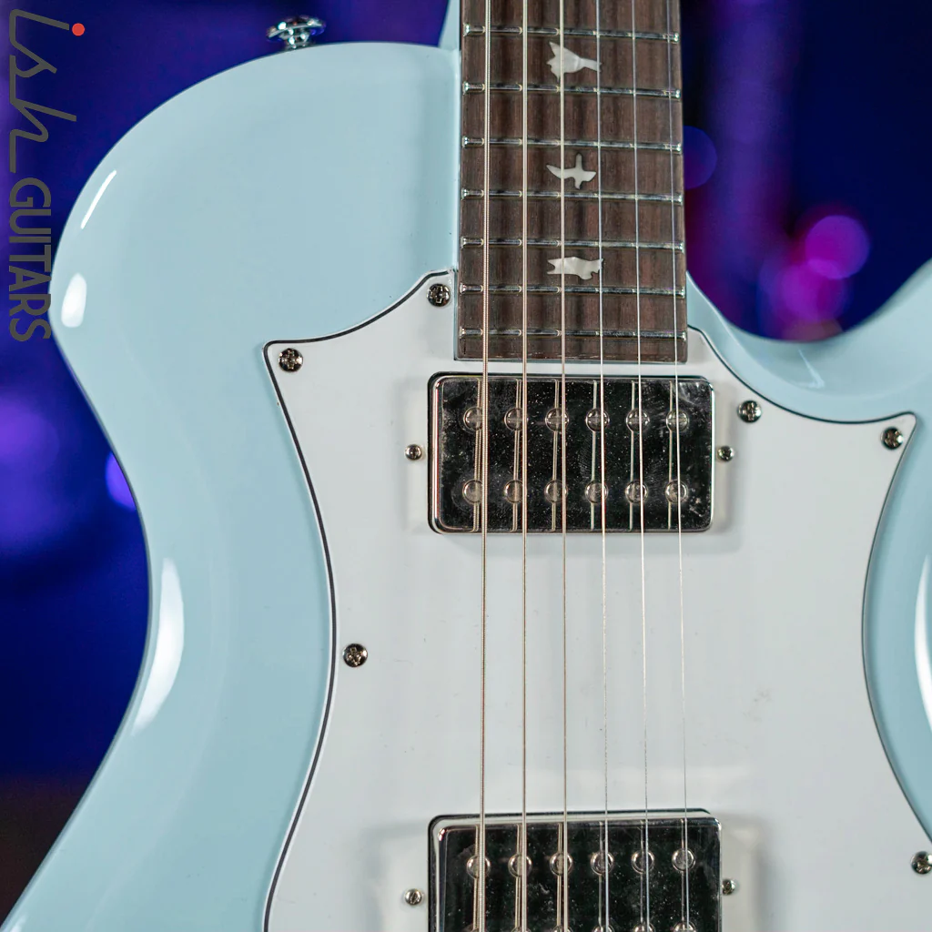 2021 PRS SE Starla Electric Guitar Powder Blue - Image 3