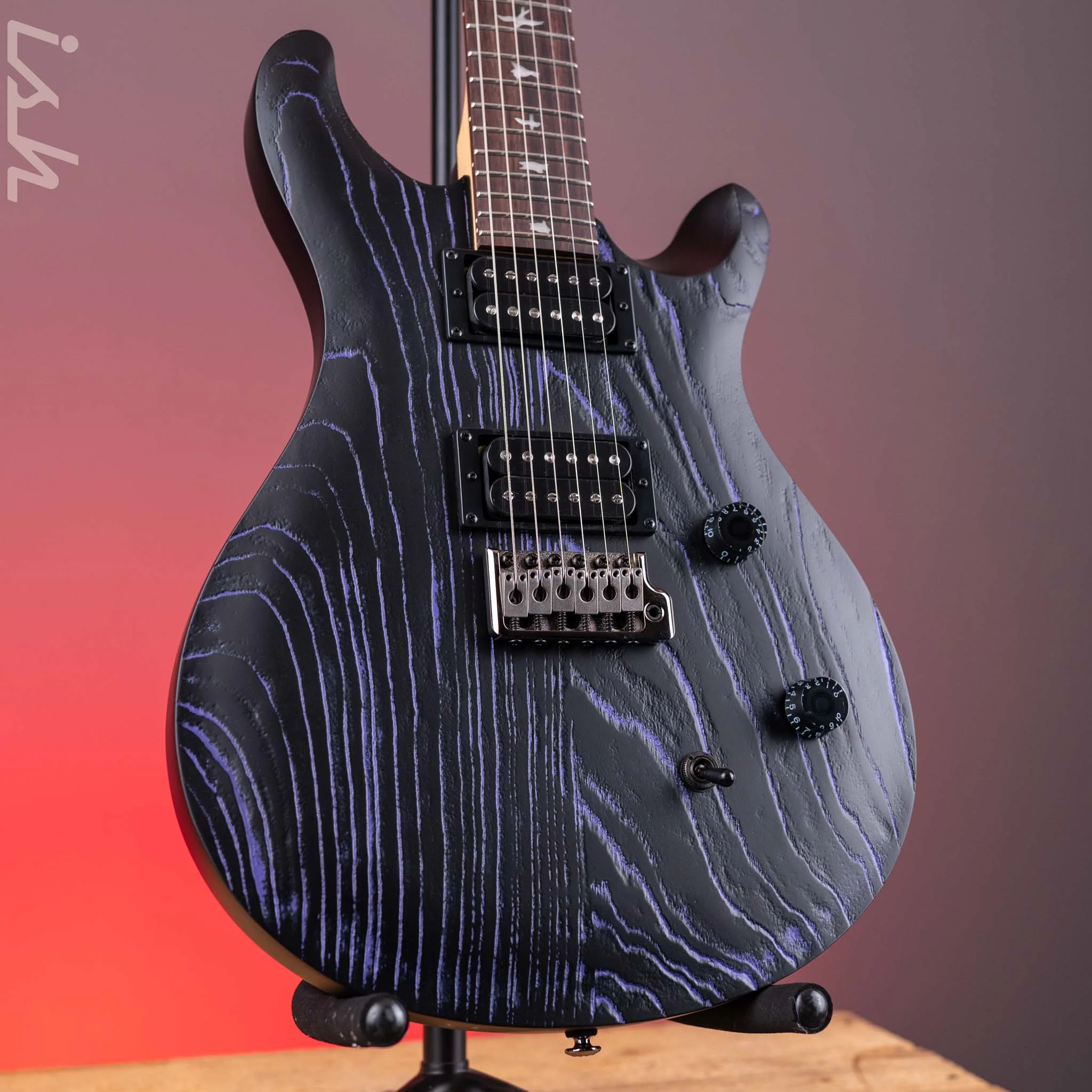 PRS SE Swamp Ash CE 24 Limited Edition Sandblasted Purple