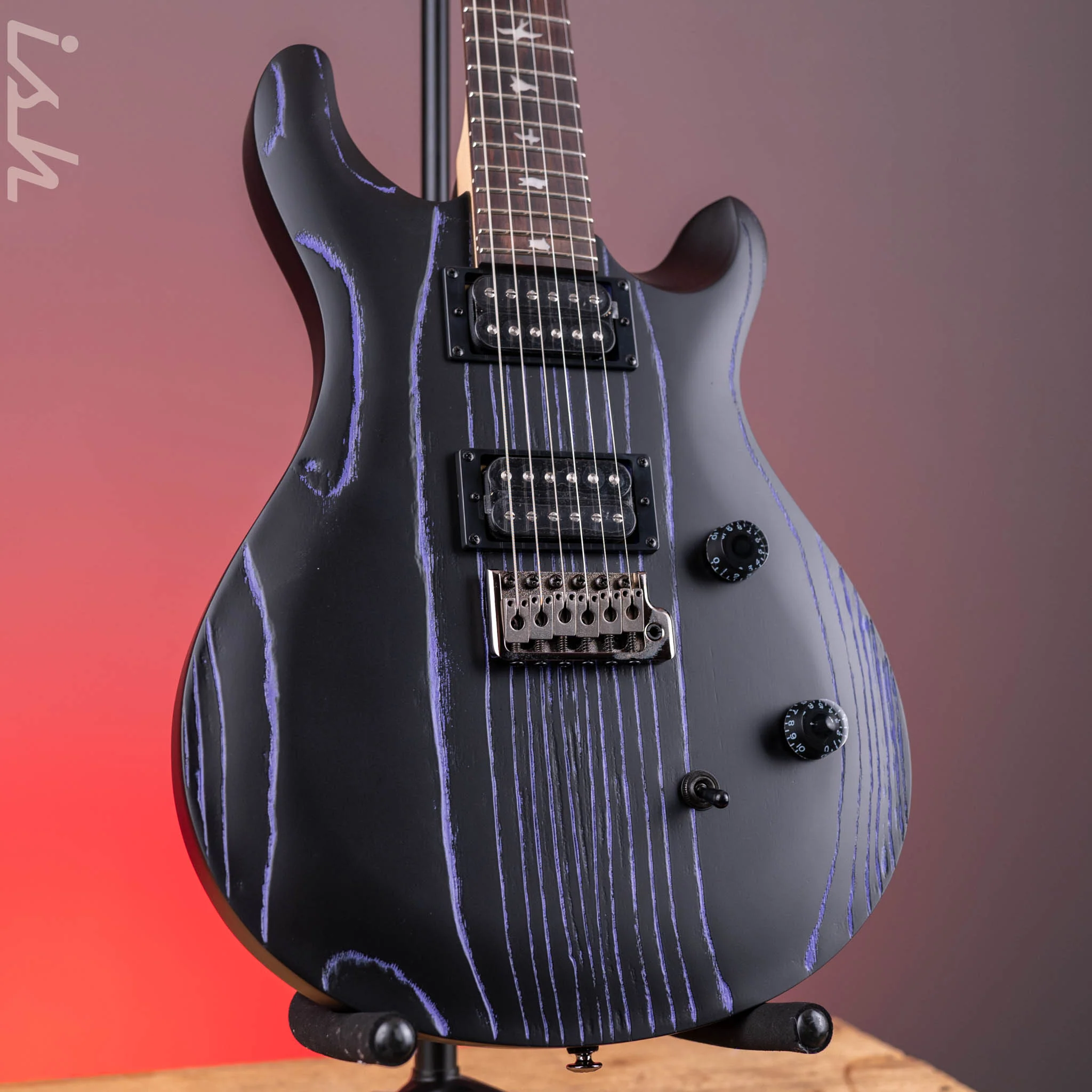 PRS SE Swamp Ash CE 24 Limited Edition Sandblasted Purple