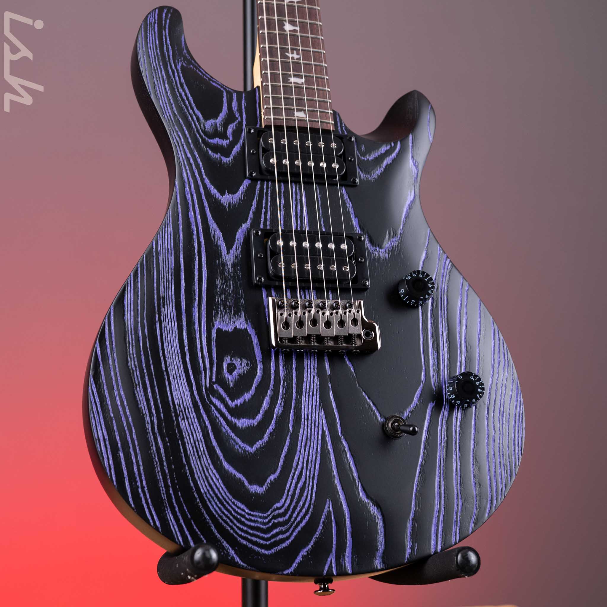 PRS SE Swamp Ash CE 24 Limited Edition Sandblasted Purple