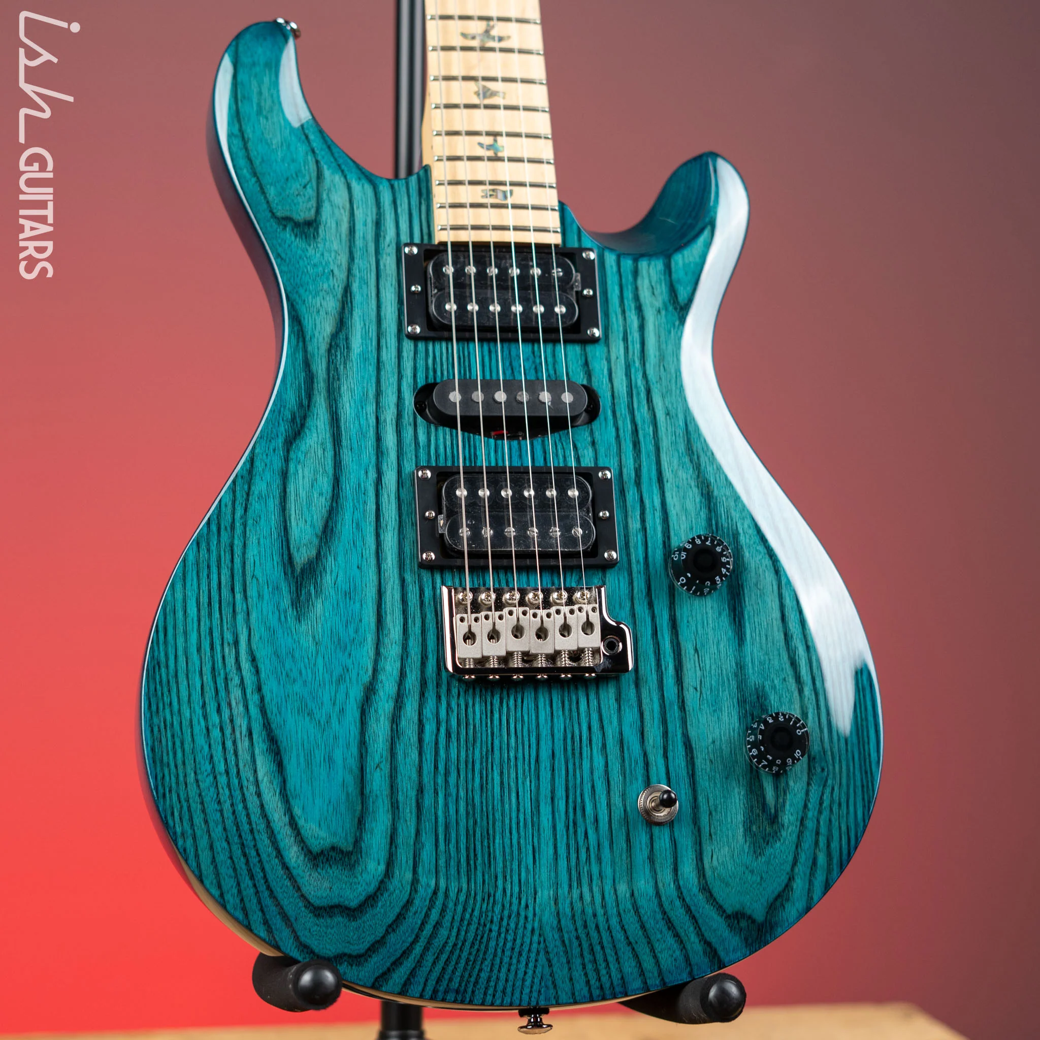 PRS SE Swamp Ash Special Iri Blue Electric Guitar