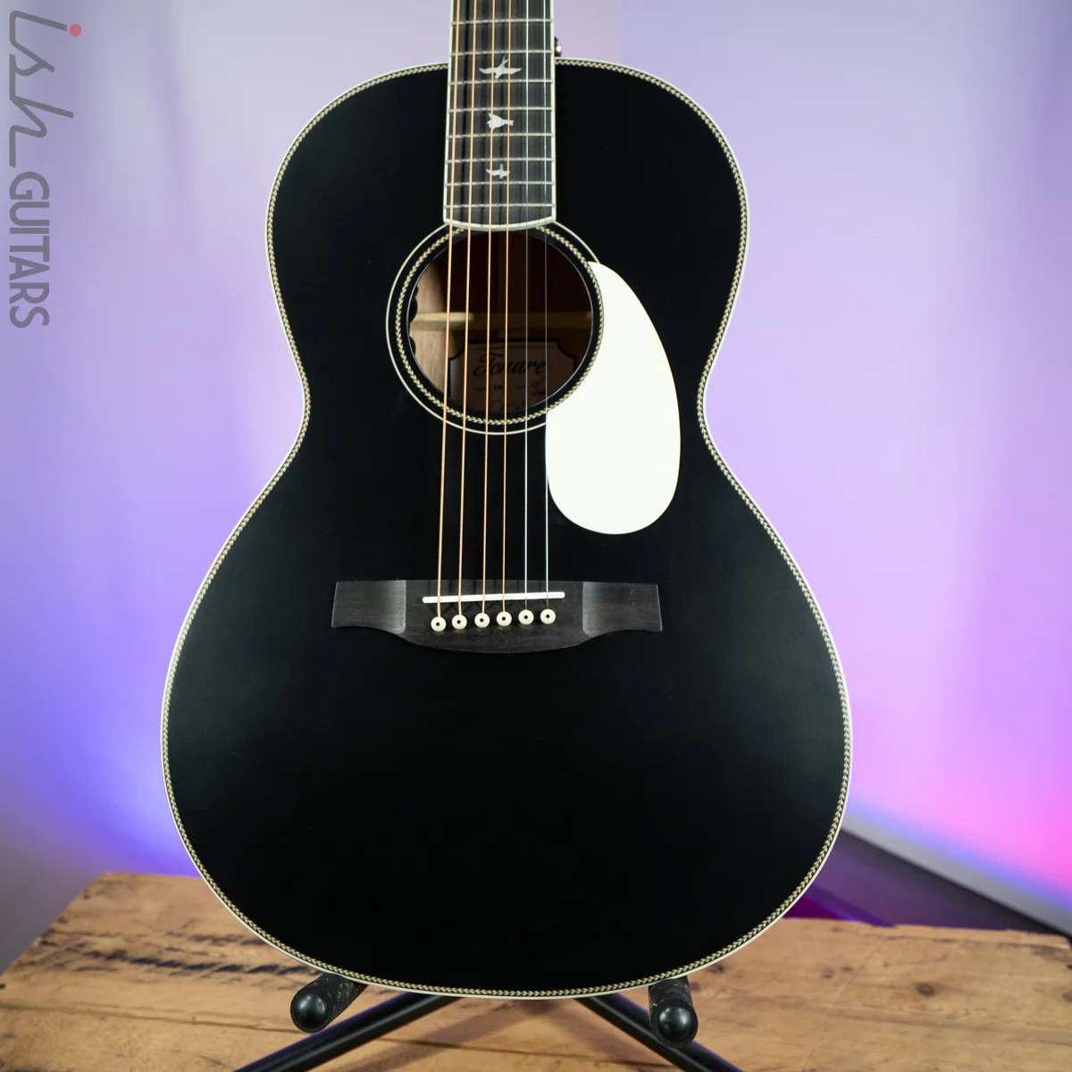 PRS SE Parlor P20E Black Satin Top