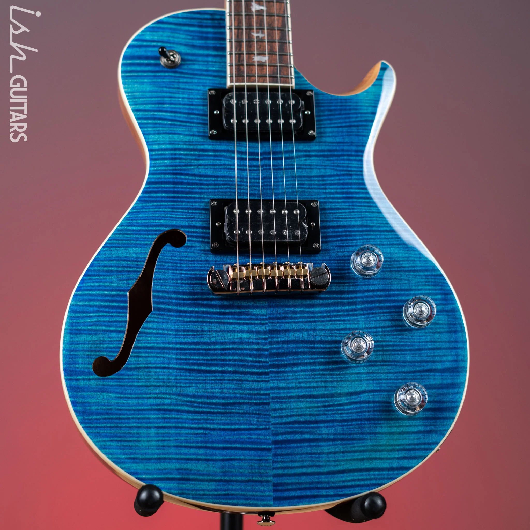 PRS SE Zach Myers 594 Semi-Hollow Myers Blue