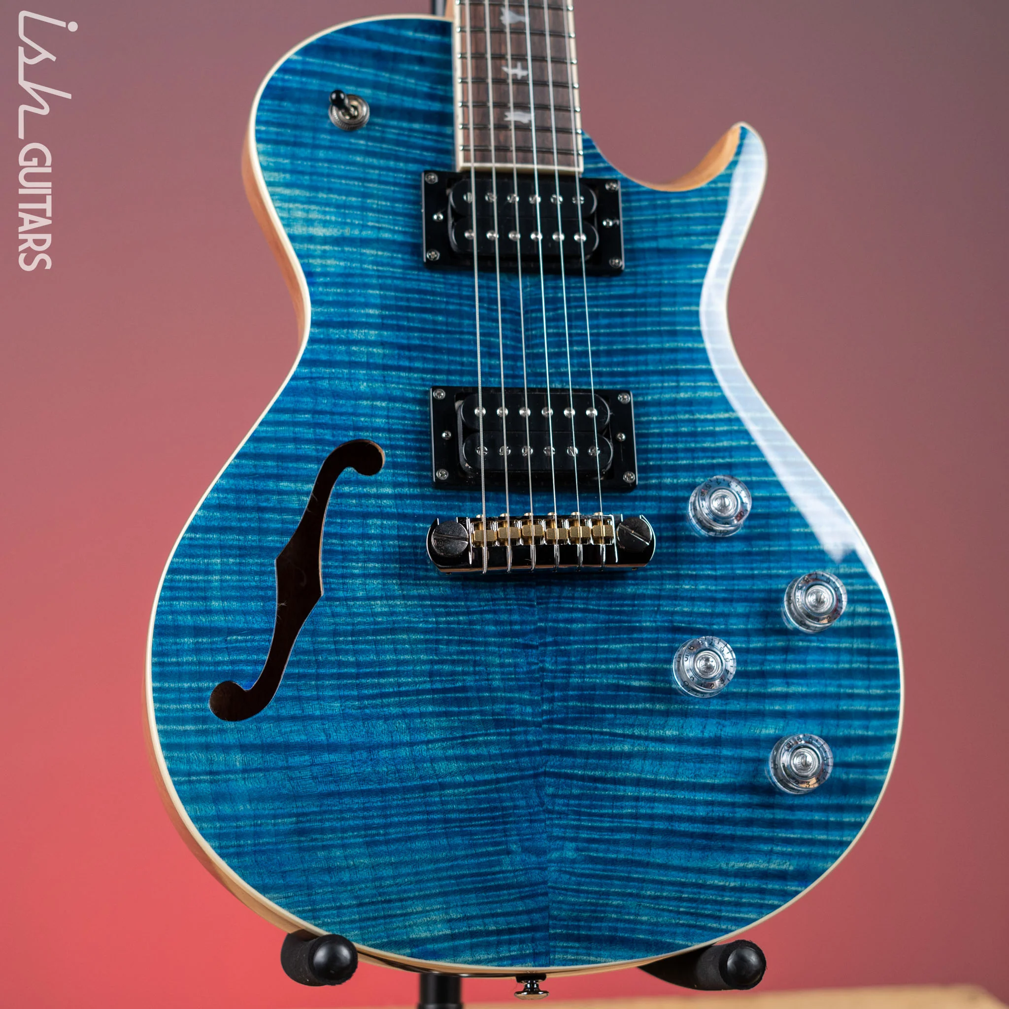 PRS SE Zach Myers 594 Semi-Hollow Myers Blue