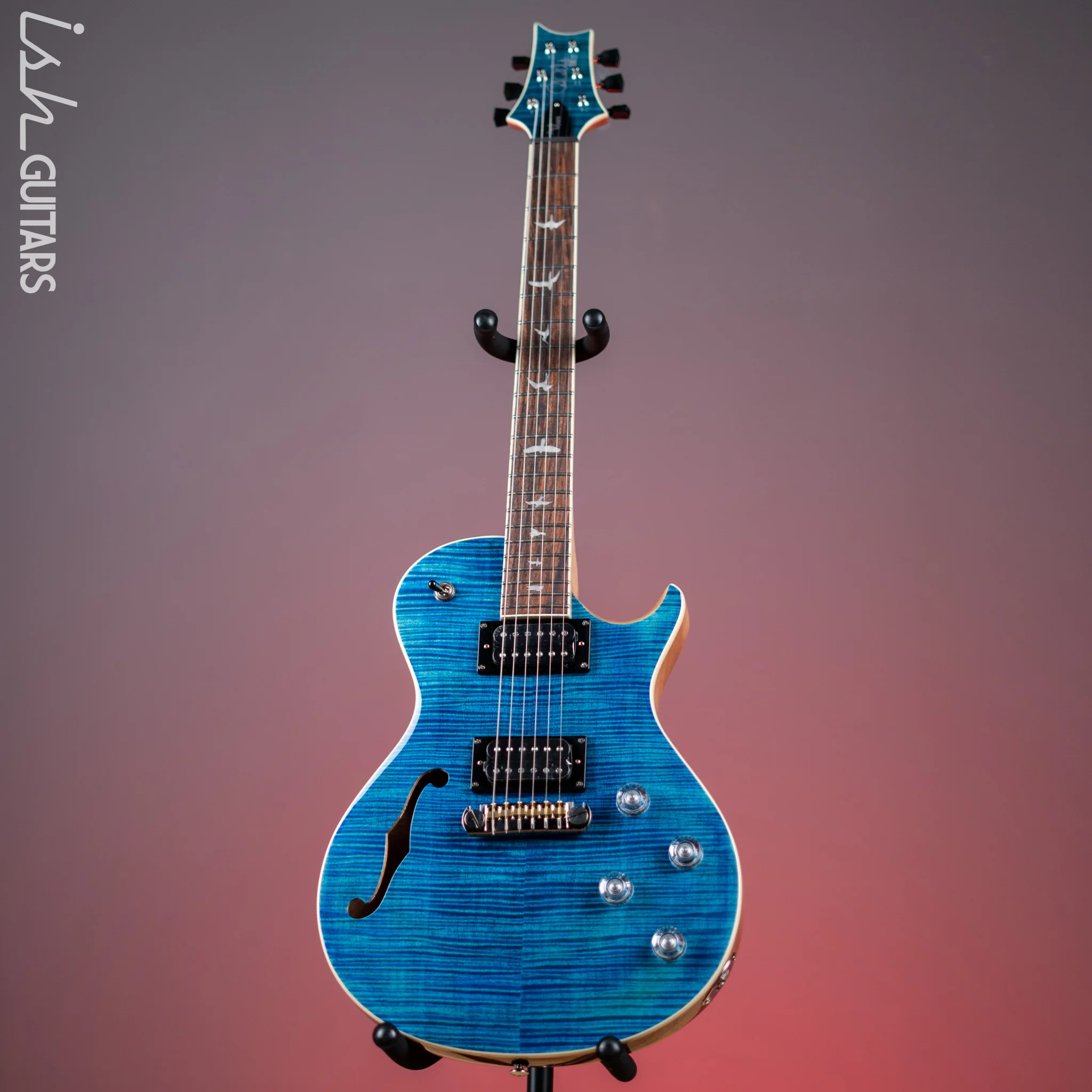 PRS SE Zach Myers 594 Semi-Hollow Myers Blue - Image 2