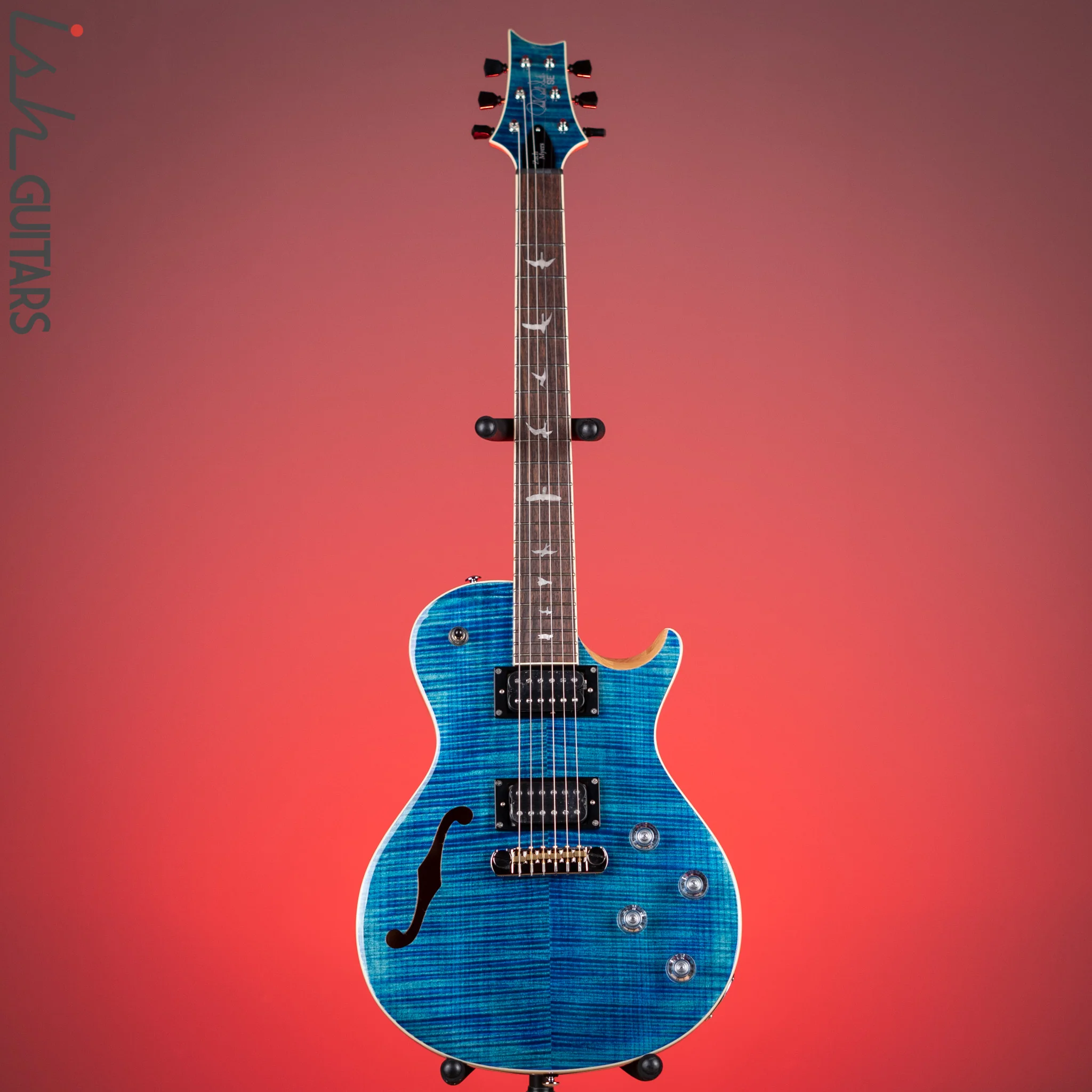 PRS SE Zach Myers Electric Guitar Myers Blue (Signed by Zach Myers!) - Image 2