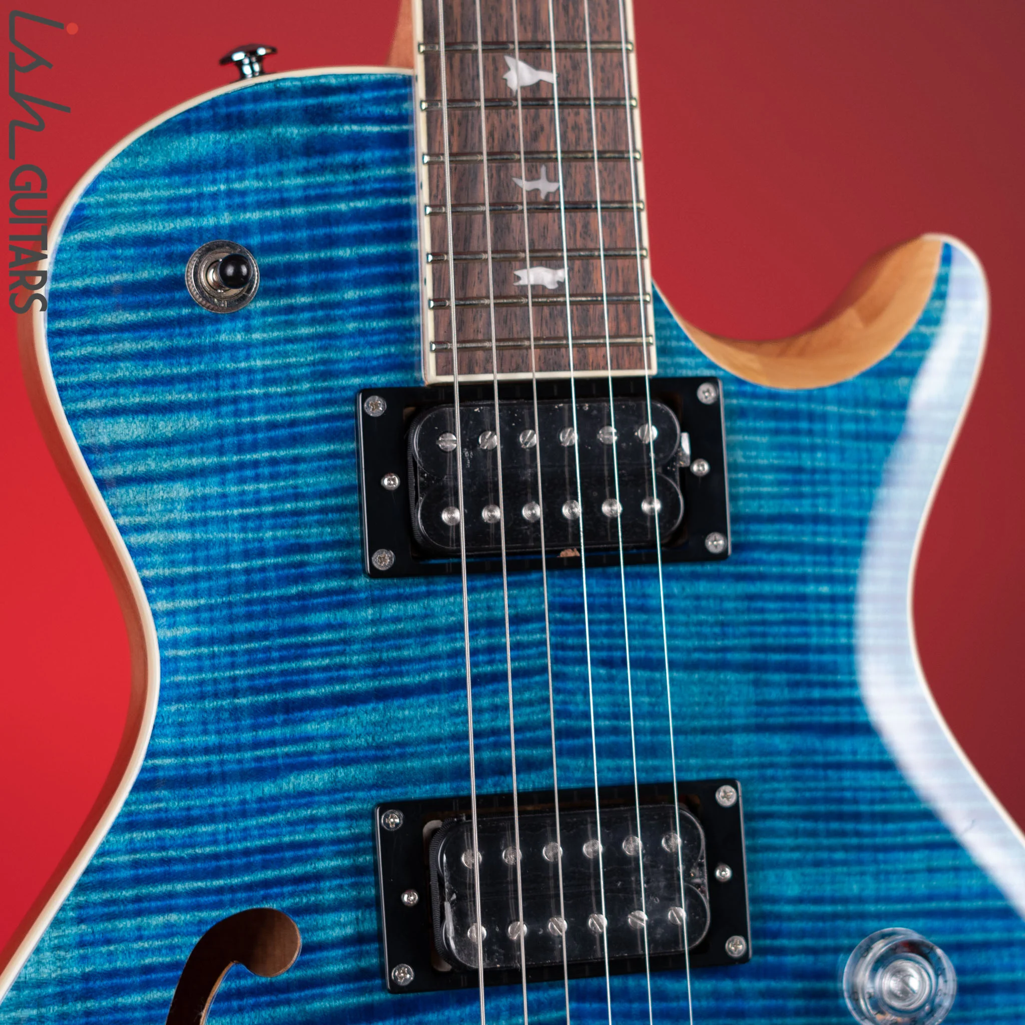 PRS SE Zach Myers Electric Guitar Myers Blue (Signed by Zach Myers!) - Image 3