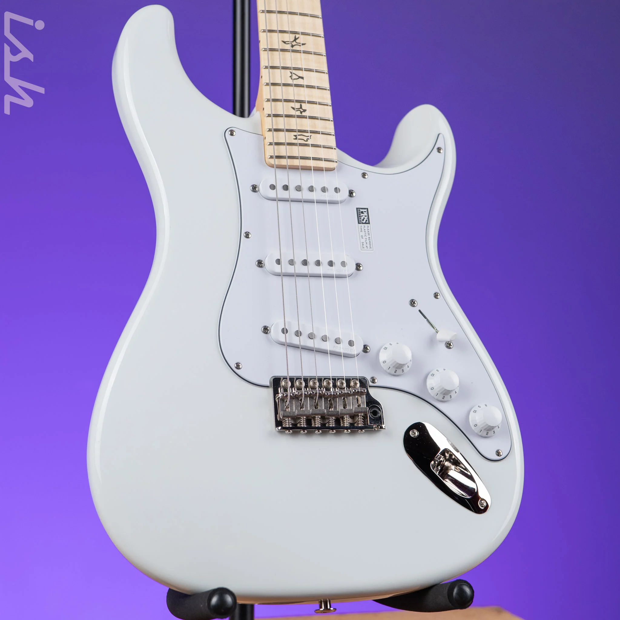 PRS Silver Sky John Mayer Signature Electric Guitar Frost White Demo