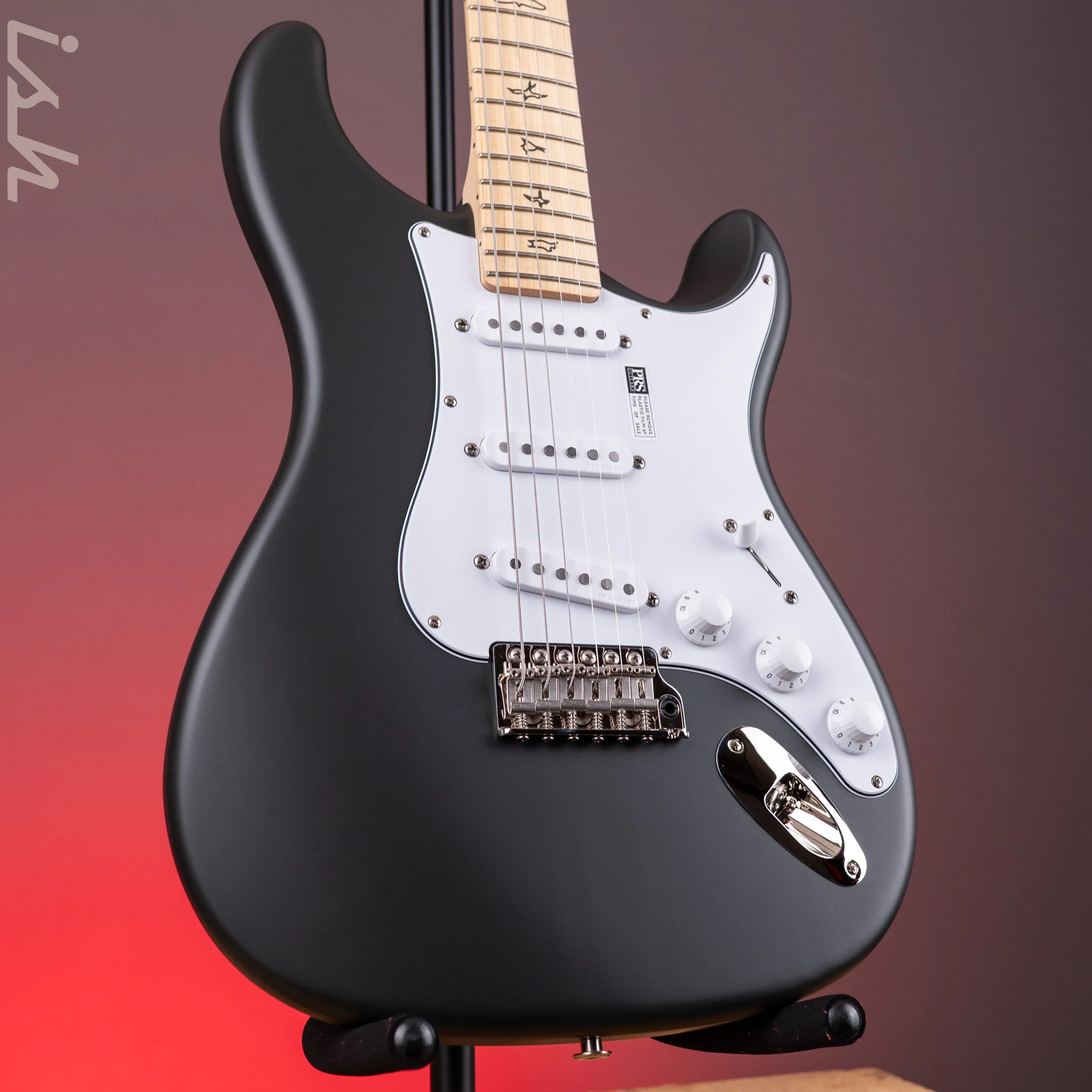 PRS Silver Sky Satin Faded Black Tee