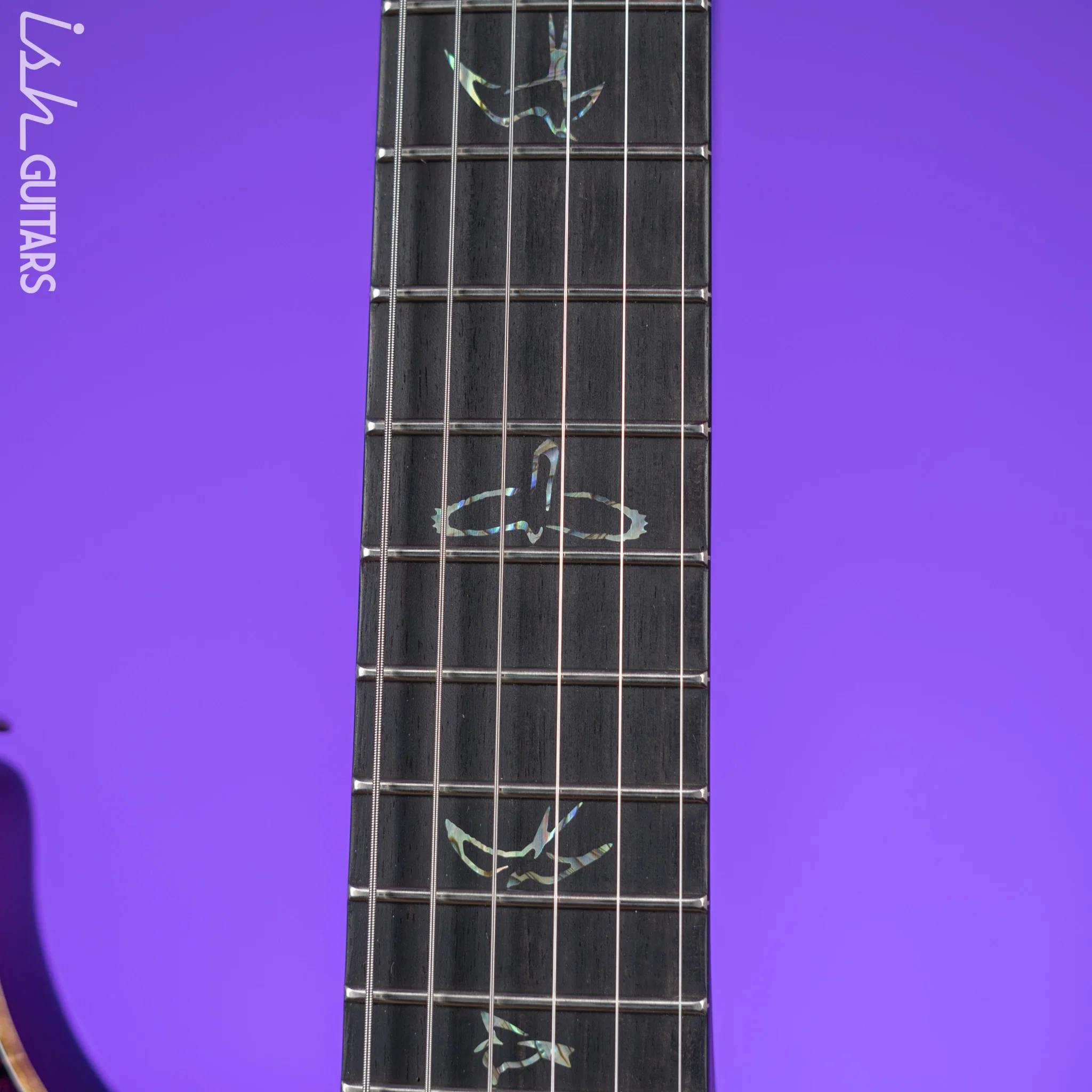 PRS Studio Wood Library 10-Top Aquableux Purple Burst - Image 5