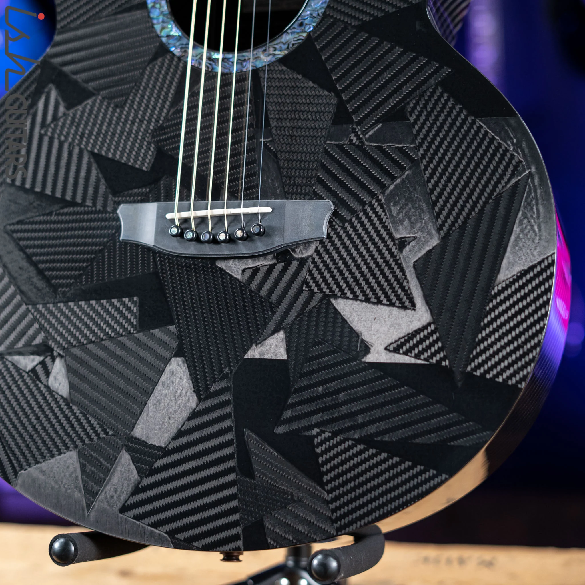 RainSong BI-JM4000N2 Baritone Acoustic Guitar Carbon Fiber Demo - Image 4