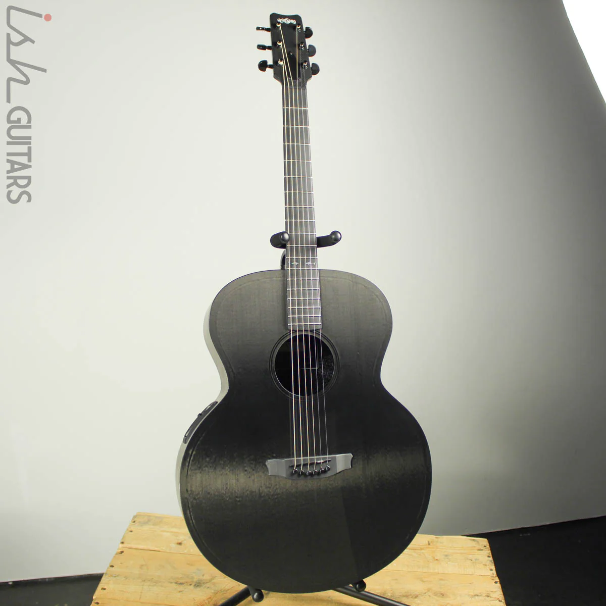 Rainsong CH-JM1000NS Concert Hybrid Jumbo Carbon Fiber Acoustic Guitar - Image 3