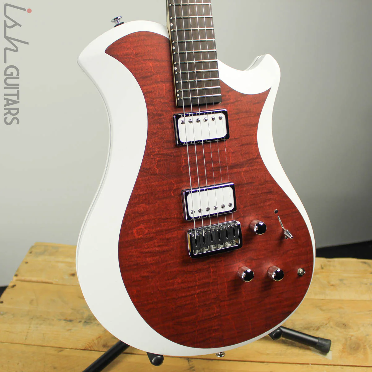 Relish Mary One #009 Bordeaux St. Curly Maple Pick Up Swapping