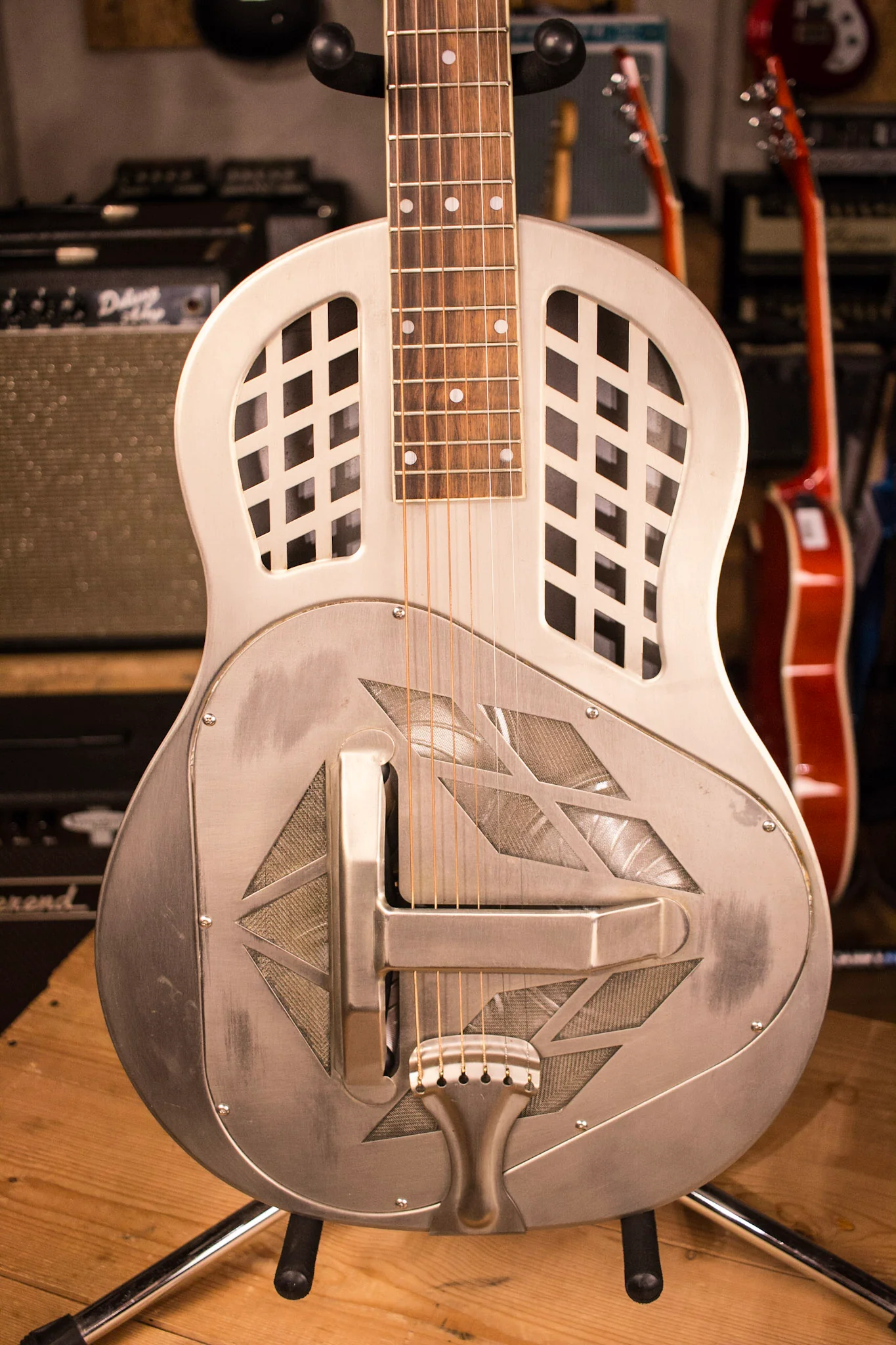 Republic Classic Tricone Resonator Aged Metal Body