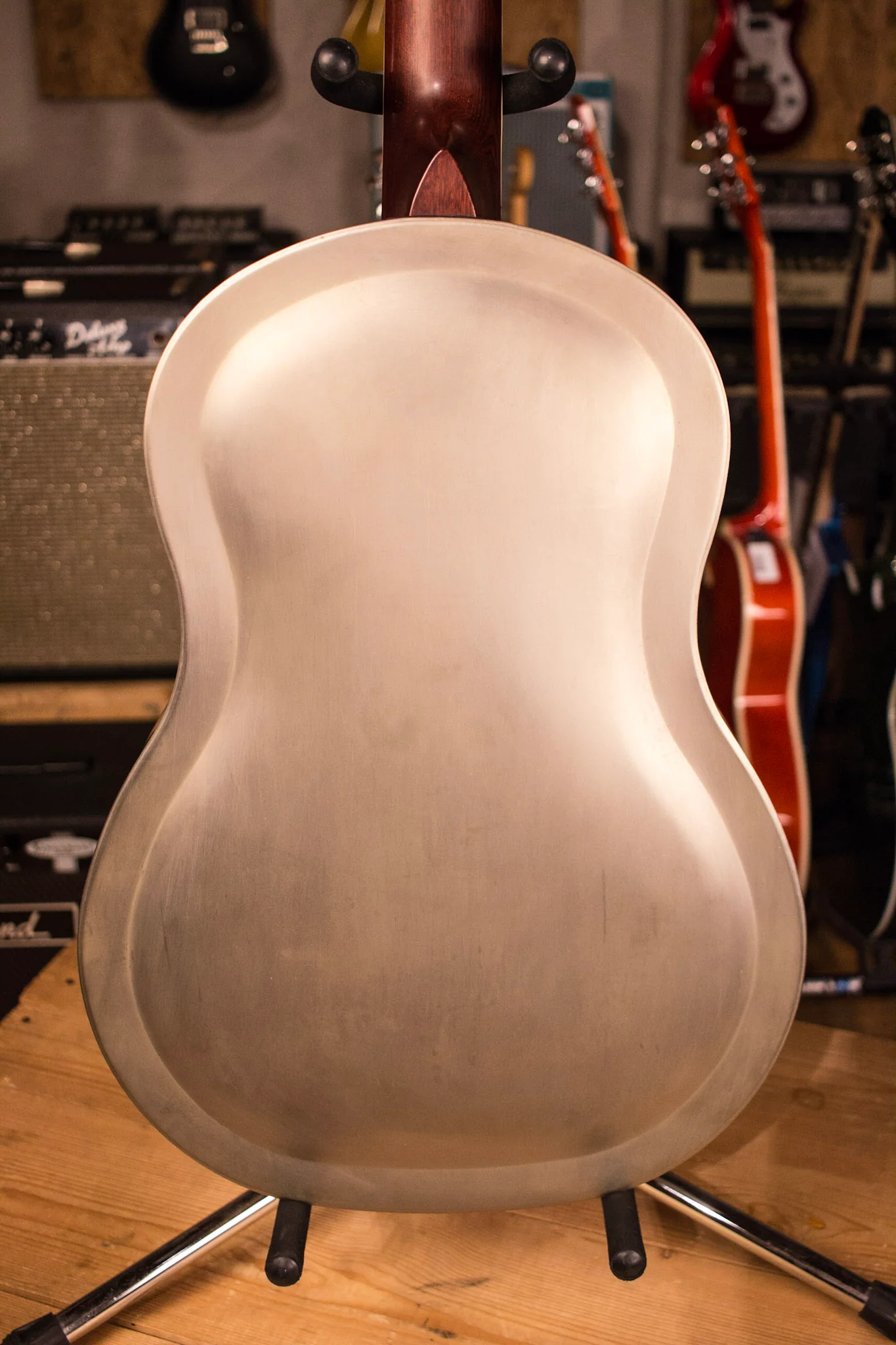 Republic Classic Tricone Resonator Aged Metal Body - Image 7