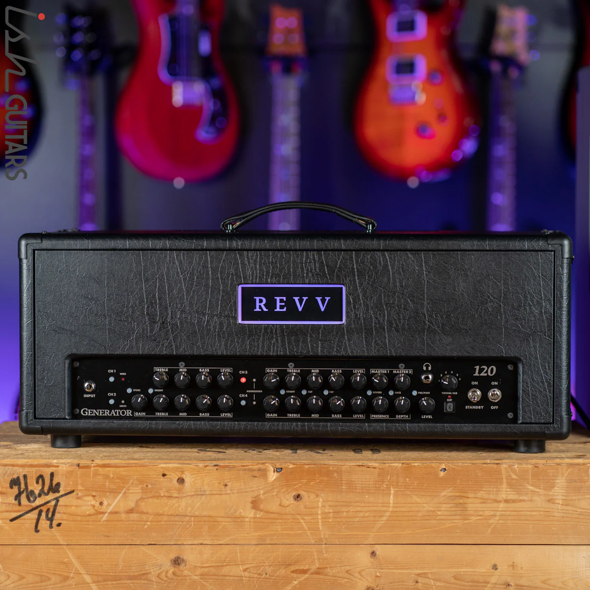 Revv Generator 120 MK3 120W Tube Amp Head Black