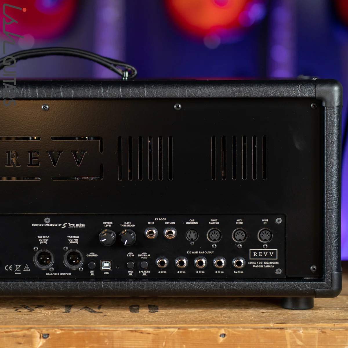 Revv Generator 120 MK3 120W Tube Amp Head Black - Image 6