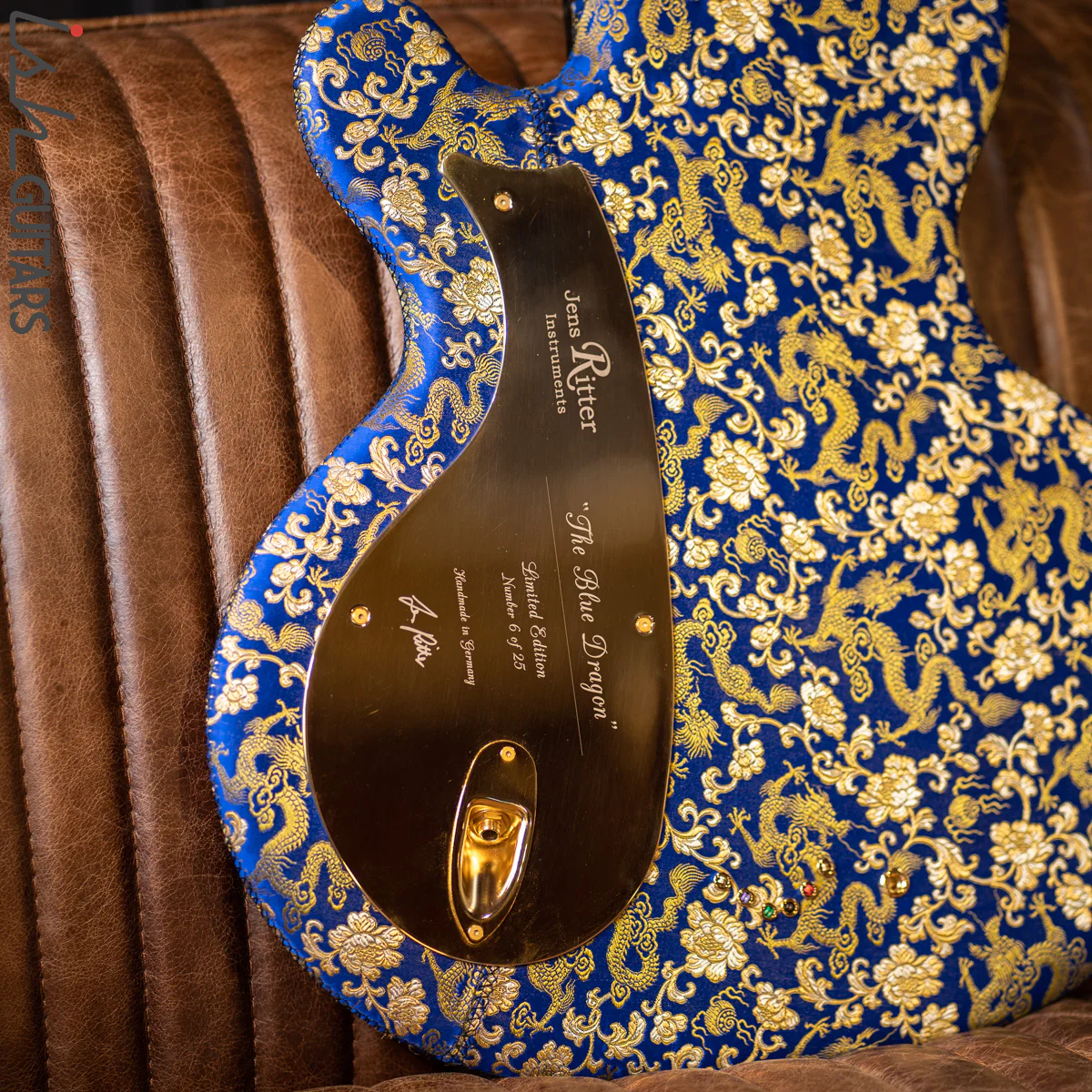 Ritter Princess Isabella Blue Dragon #6 of 25 Fabric Guitar - Image 15