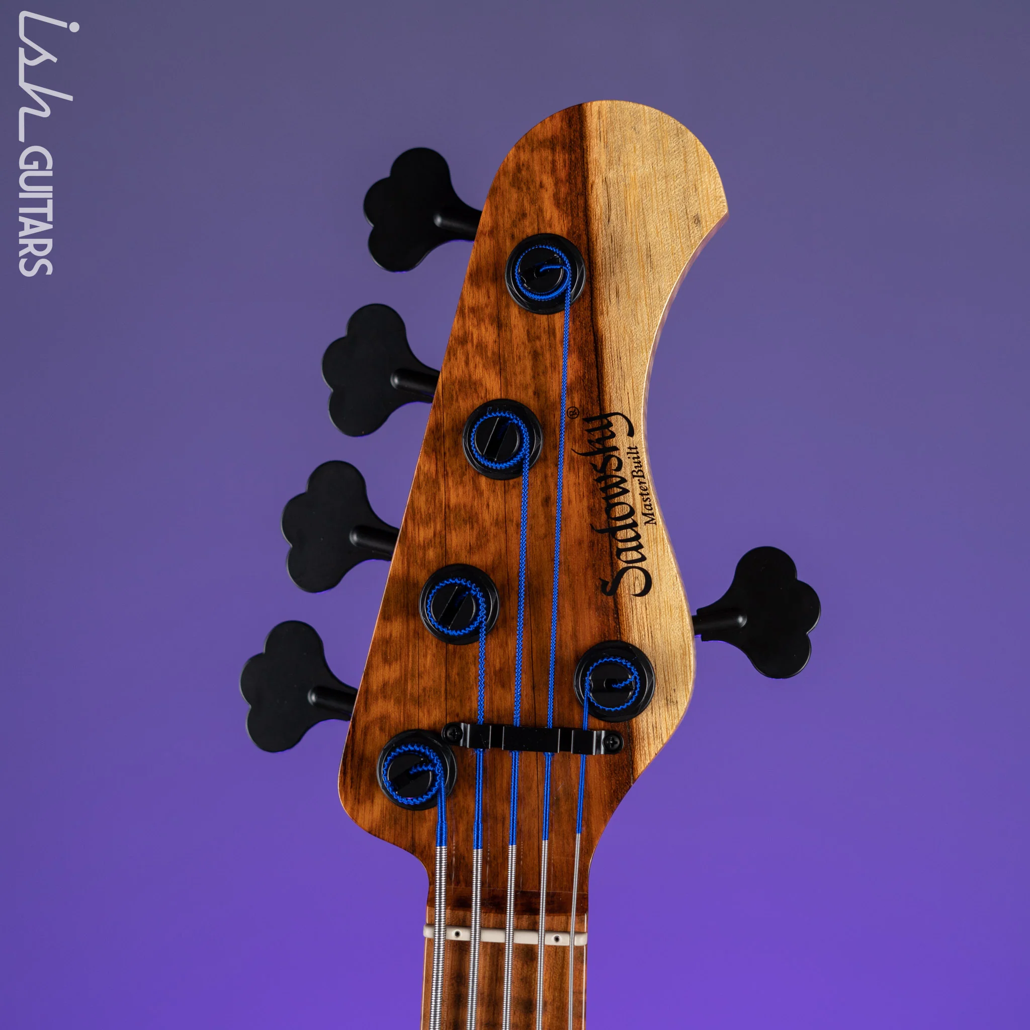 Sadowsky Masterbuilt LTD 5-String 21-Fret MM Bass Natural Transparent - Image 5