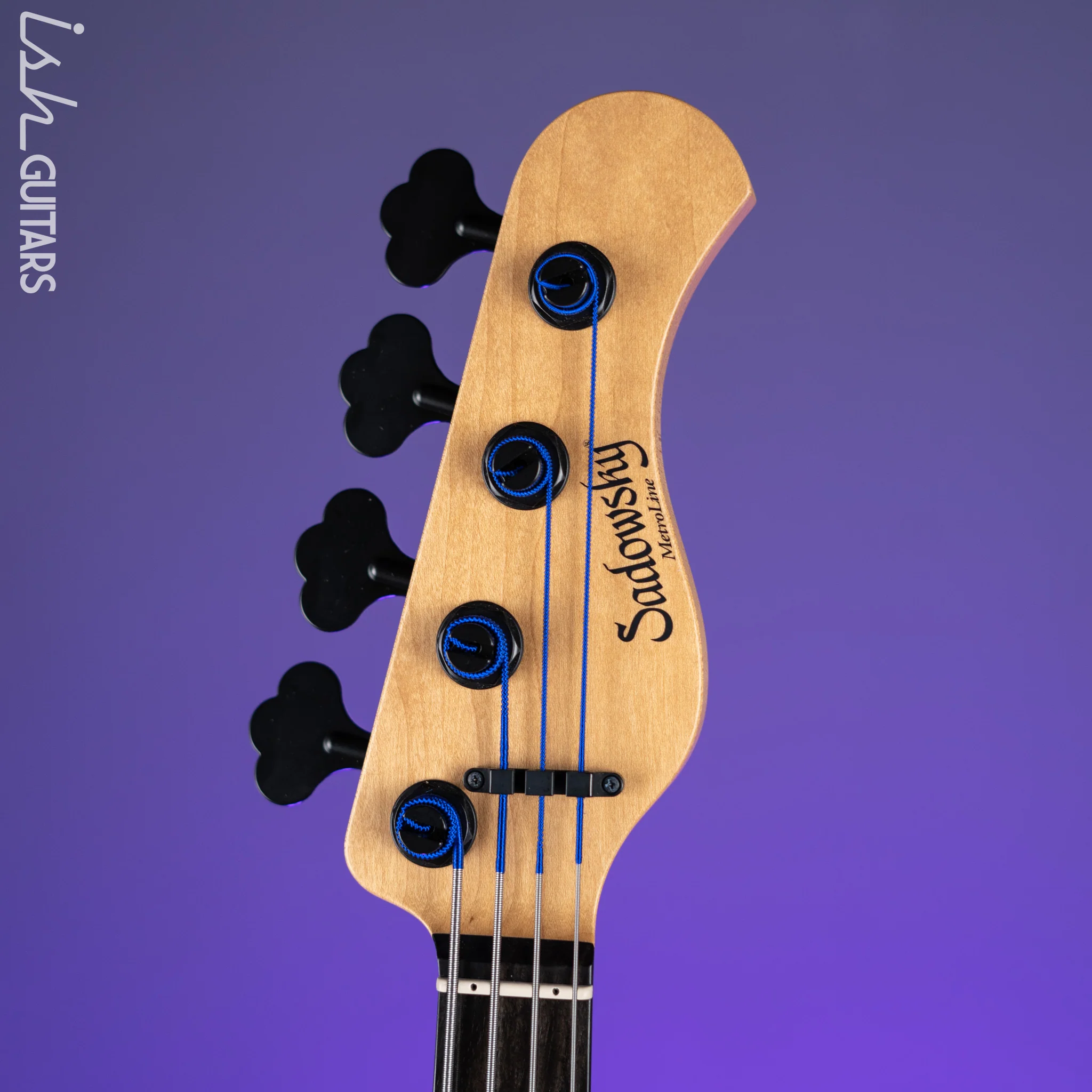 Sadowsky Metroline Special Edition 24 Fret 4-String Modern Bass Claro Walnut - Image 6