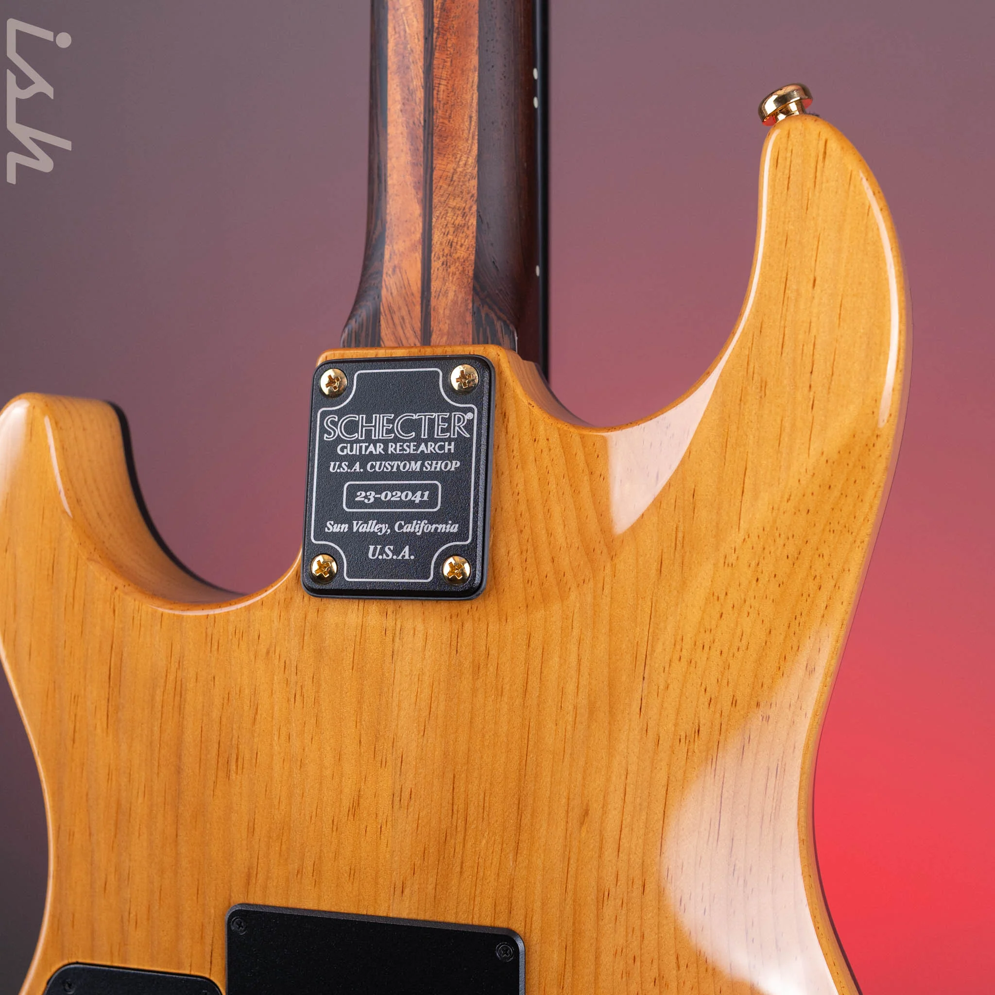 2023 Schecter Custom Shop Sunset Custom II Hybrid Natural Gloss - Image 9