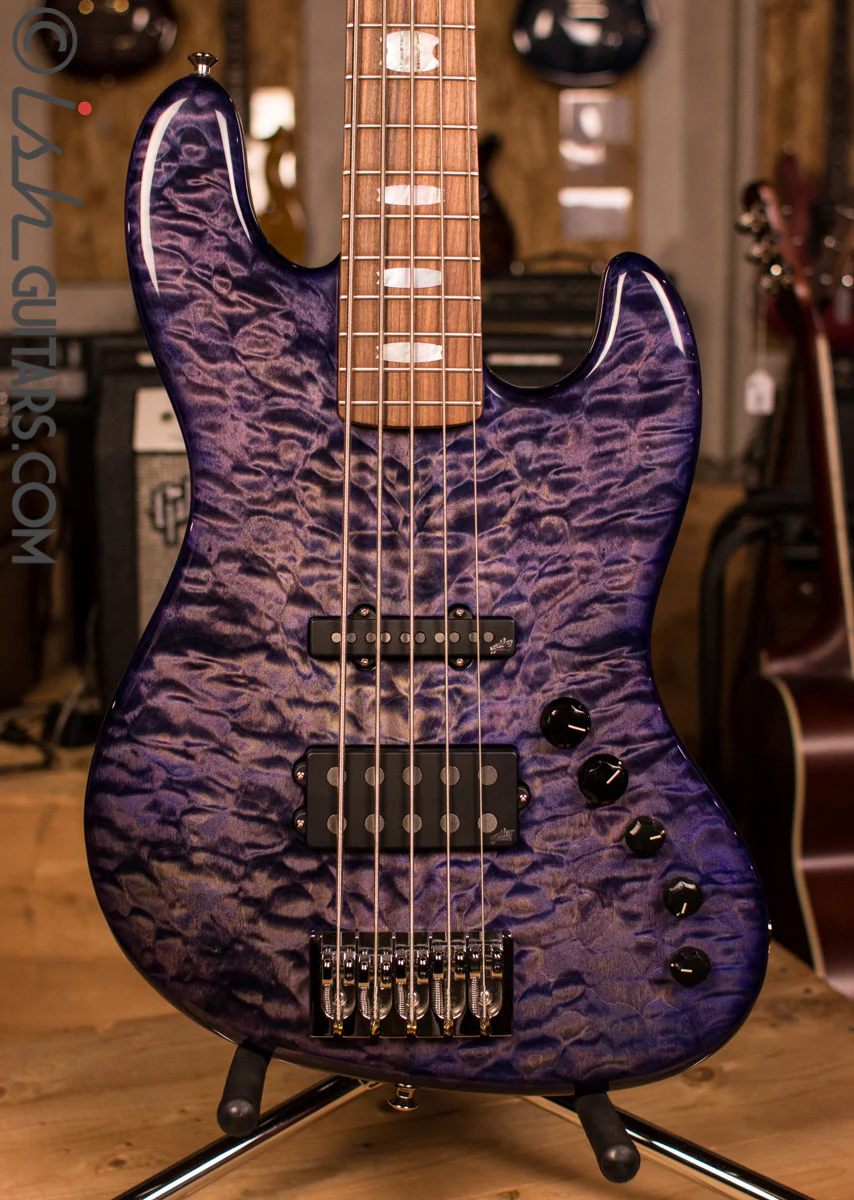 Spector Coda Deluxe 5 Faded Ultra Violet Aguilar J MM