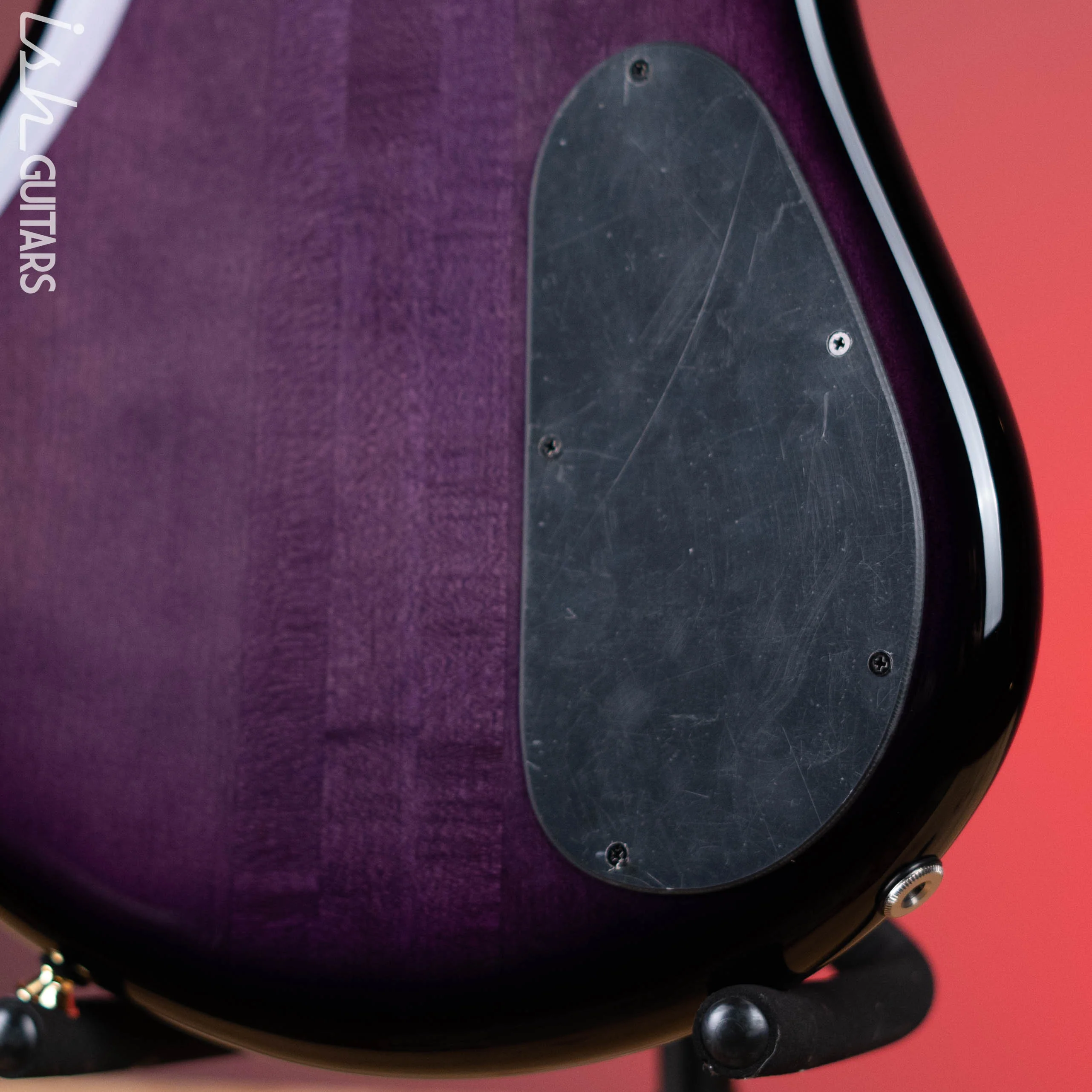 Spector Euro4 LT 4-String Bass Left Handed Violet Fade Gloss - Demo - Image 12