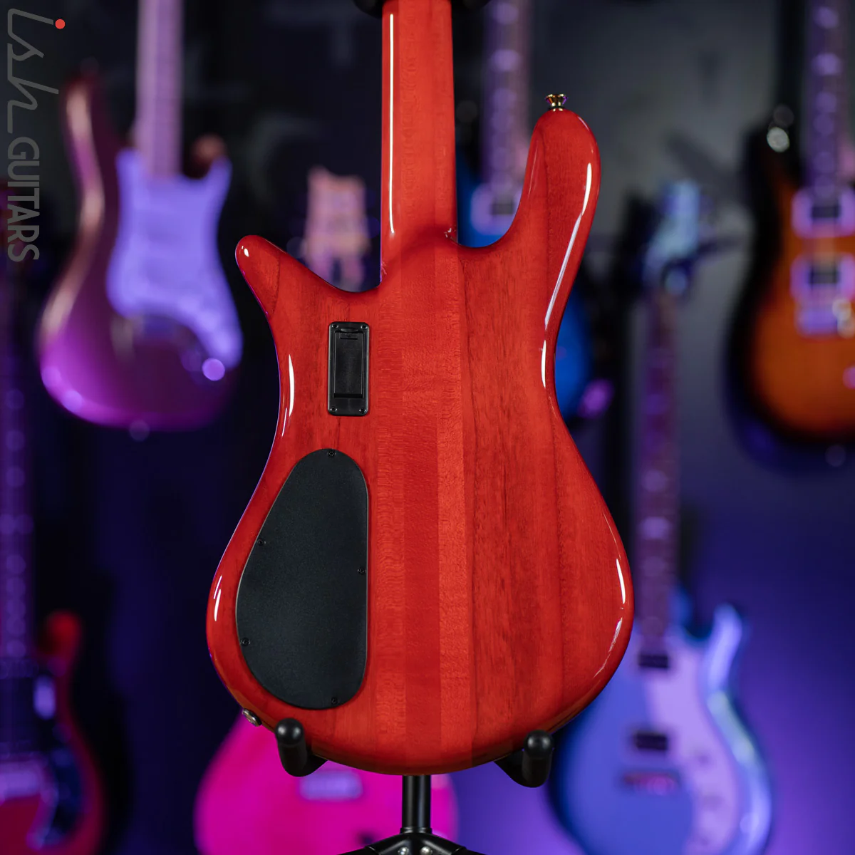 Spector Euro4 LT Rudy Sarzo Bass Scarlett Red Gloss - Image 8