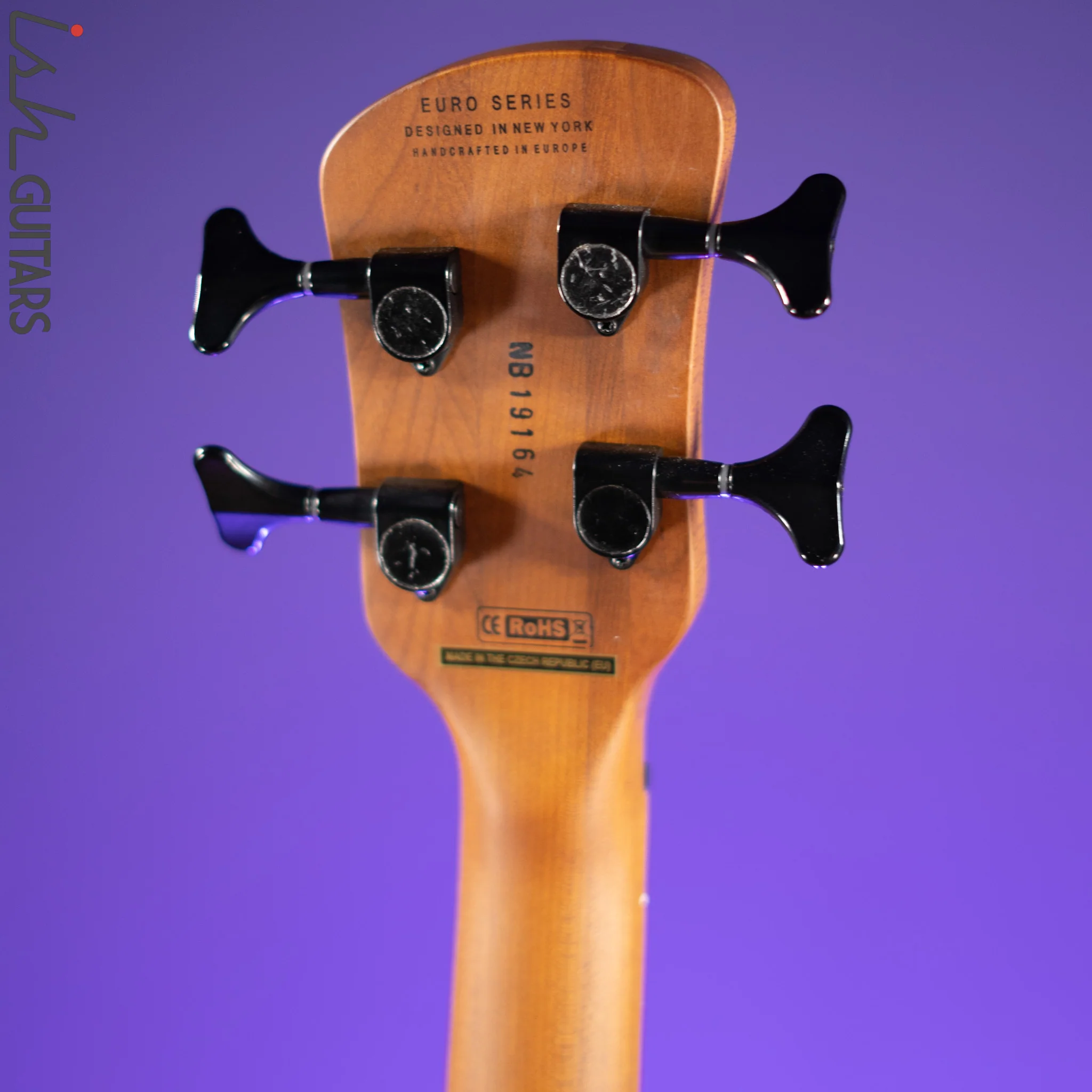 Spector Eurobolt 4 Inferno Red Gloss Poplar Burl Bass Guitar Demo - Image 11