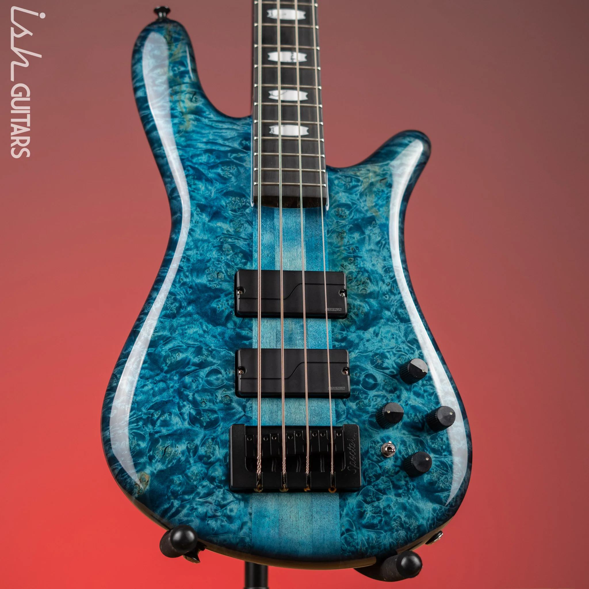 Spector NS-2 4-String Bass Blue Inferno