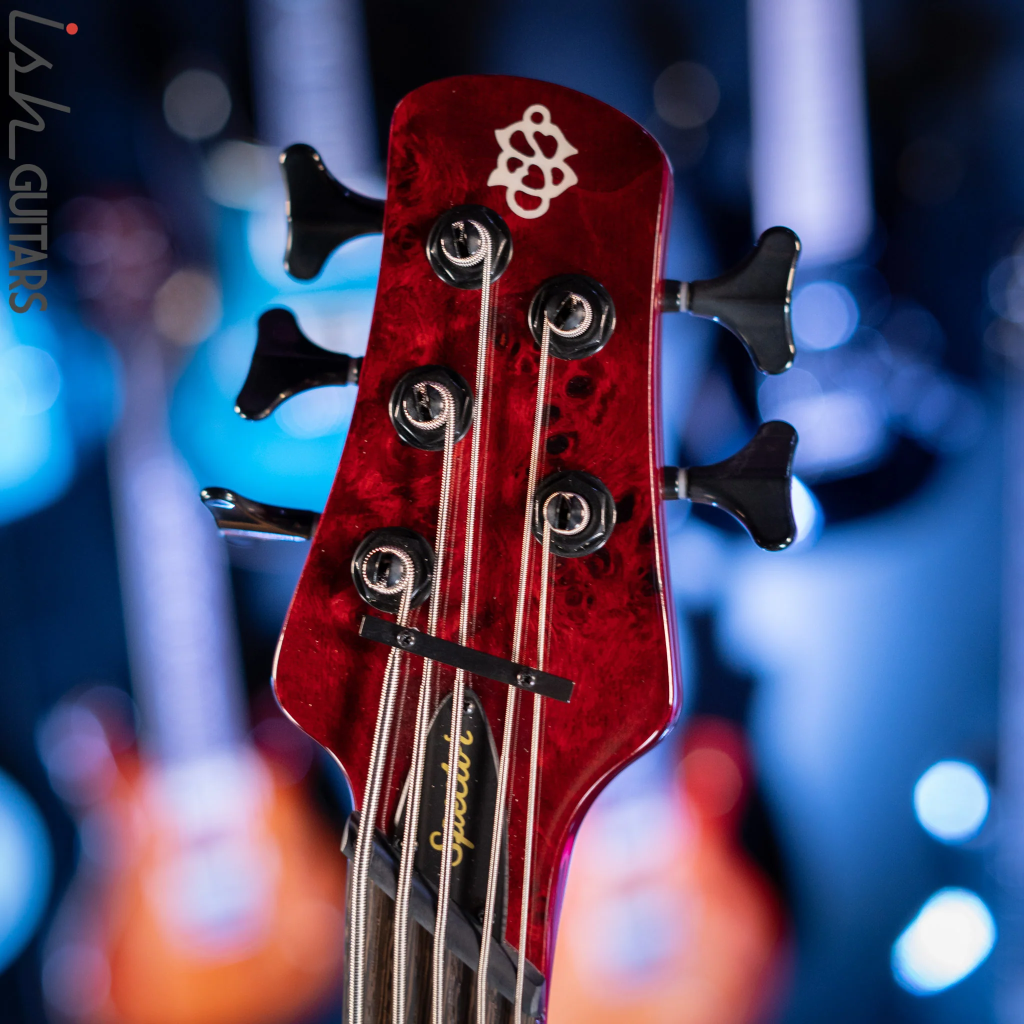 Spector NS Dimension 5 Multiscale Bass Inferno Red Gloss - Image 6